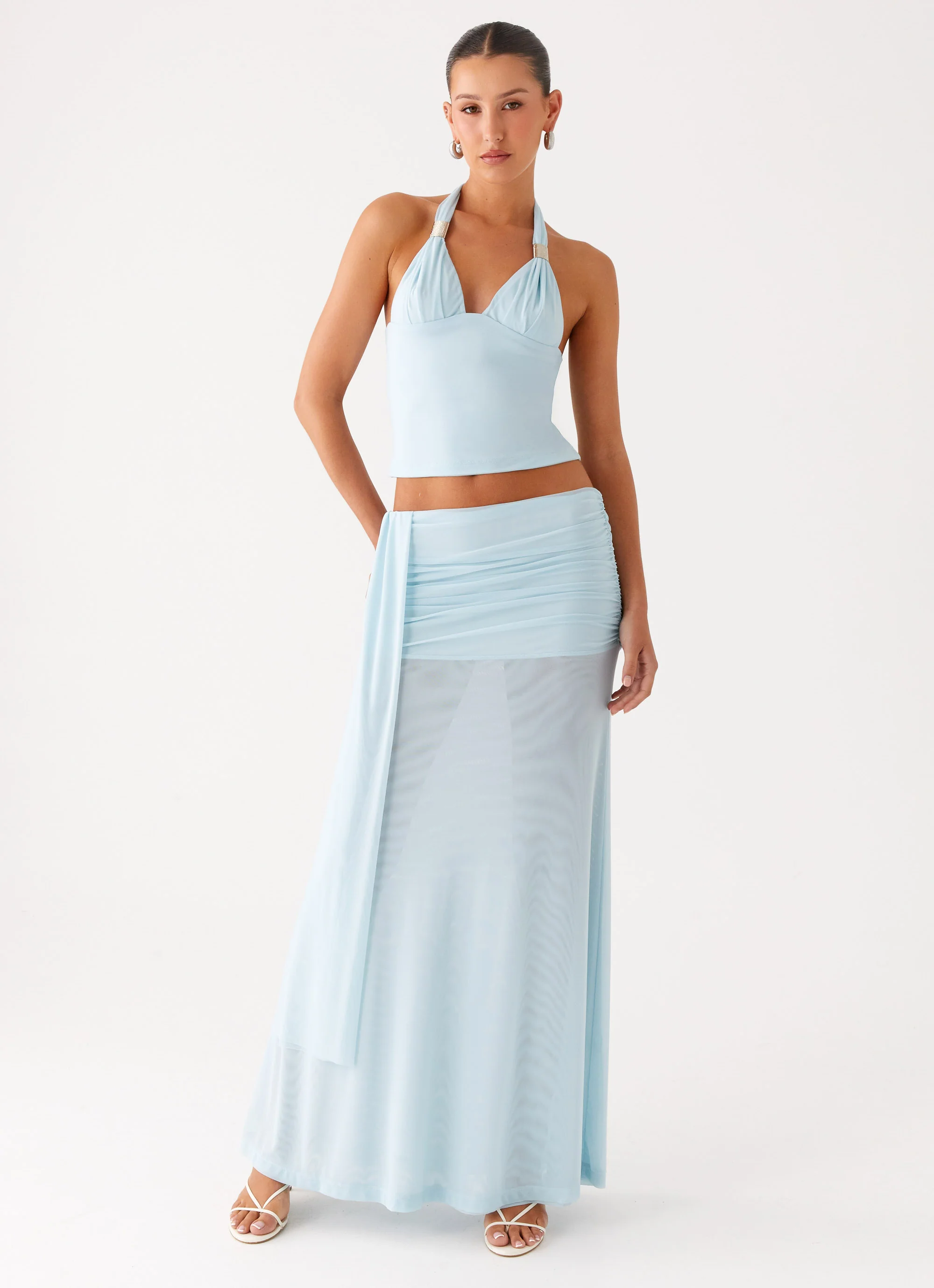 Blaze Halter Top - Blue - Image 6