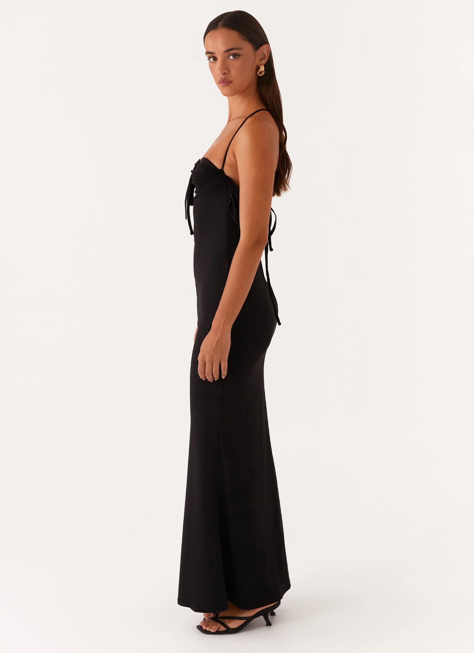 Bombshell Maxi Dress - Black - Image 3