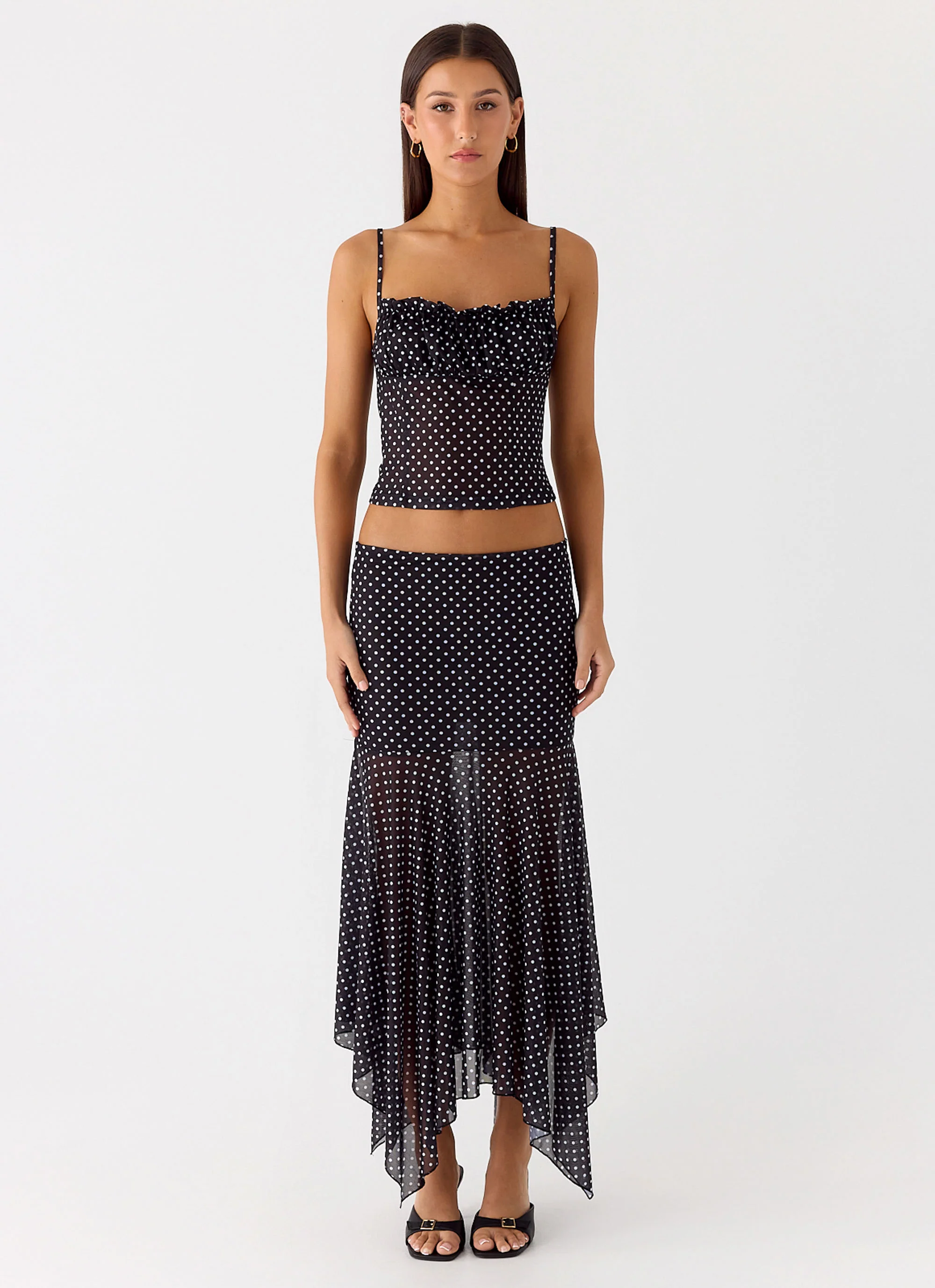 Buffy Top - Black Polkadot - Image 2