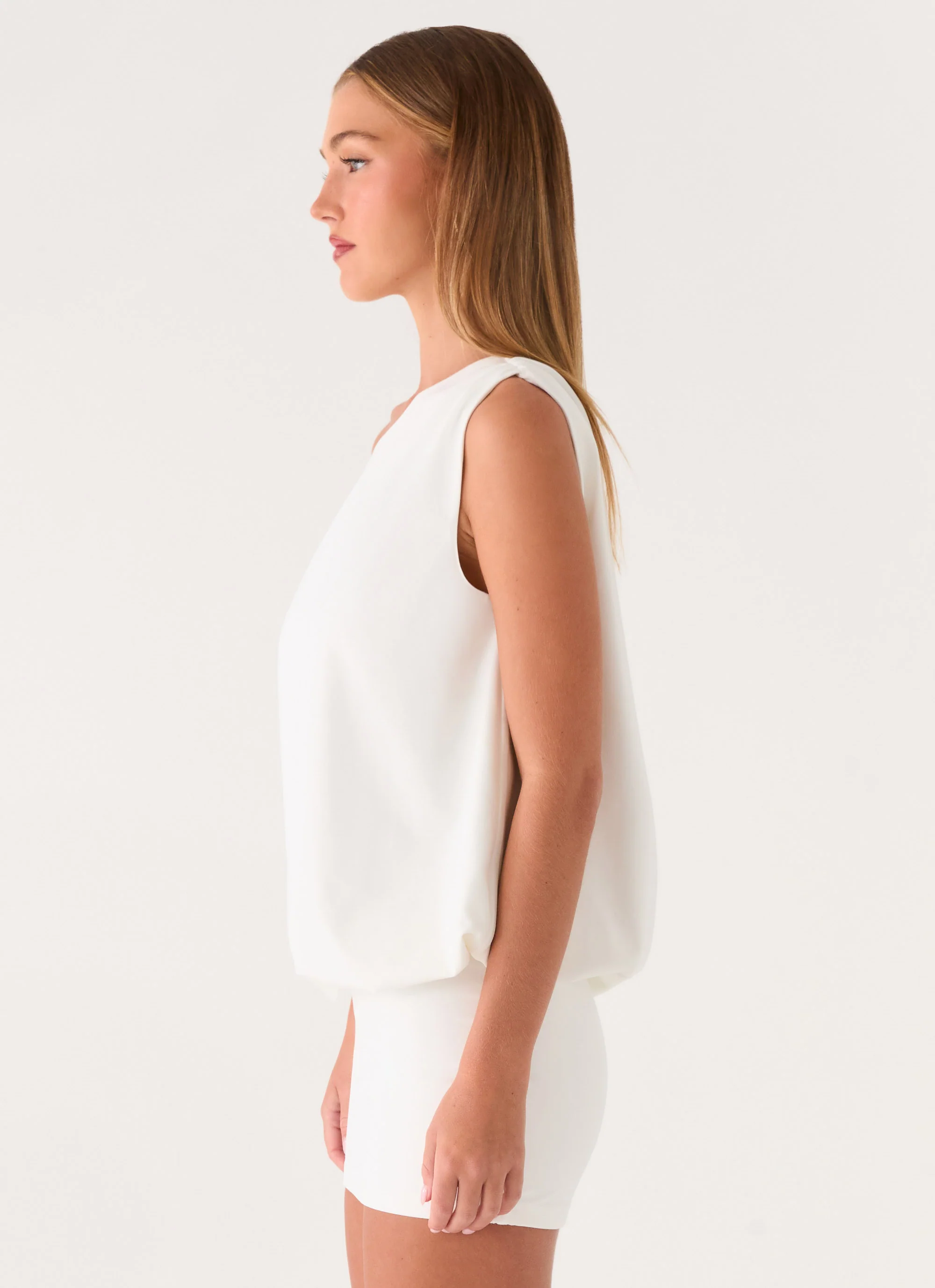 Caelen Mini Dress - White - Image 3