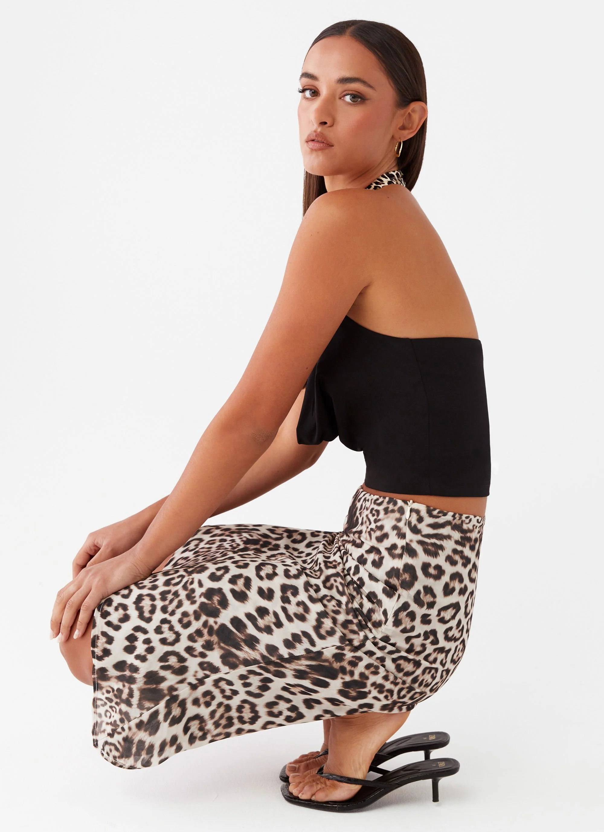 Cairo Halter Top - Black - Image 5