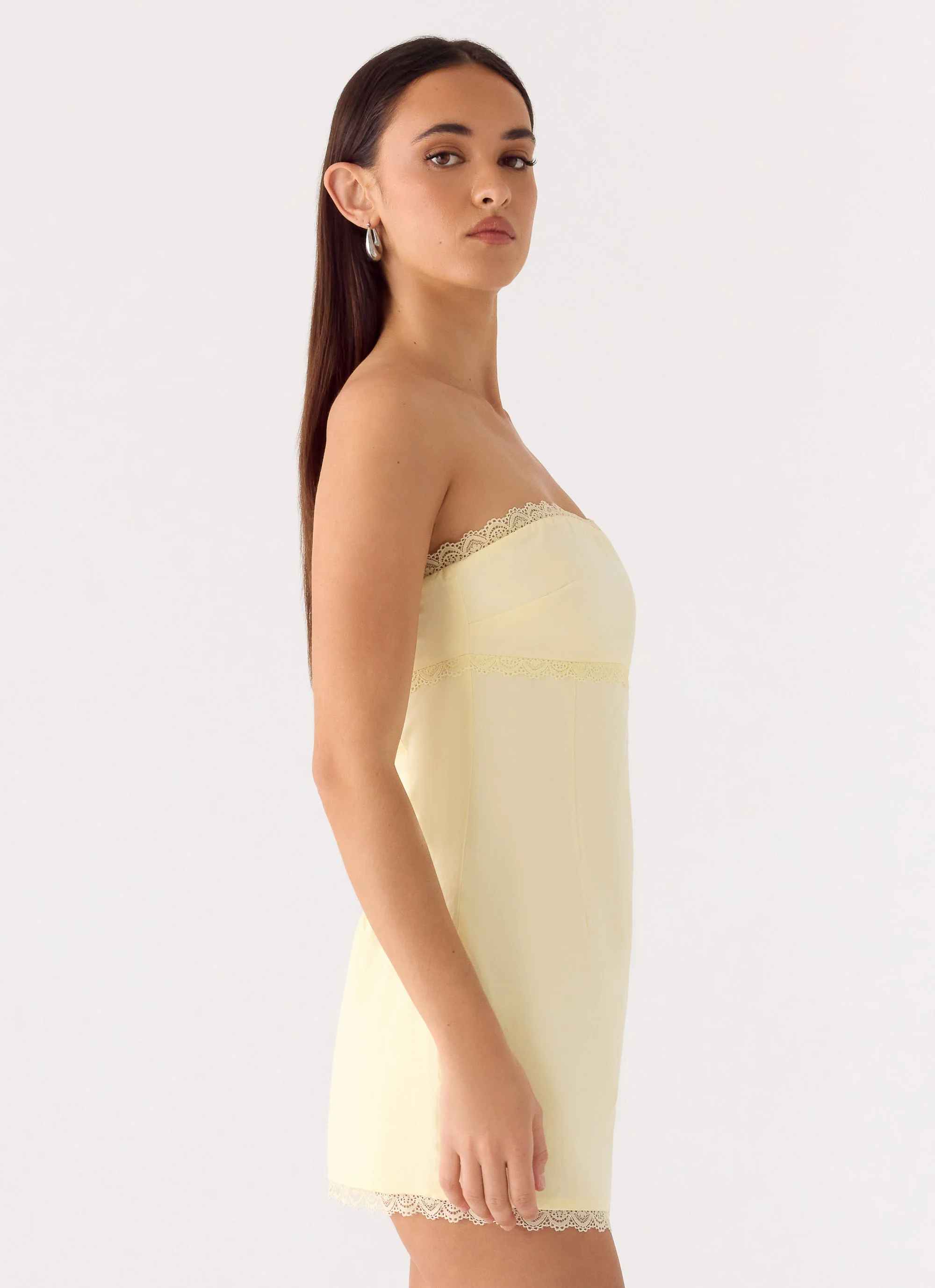 Cala Mini Dress - Yellow - Image 2