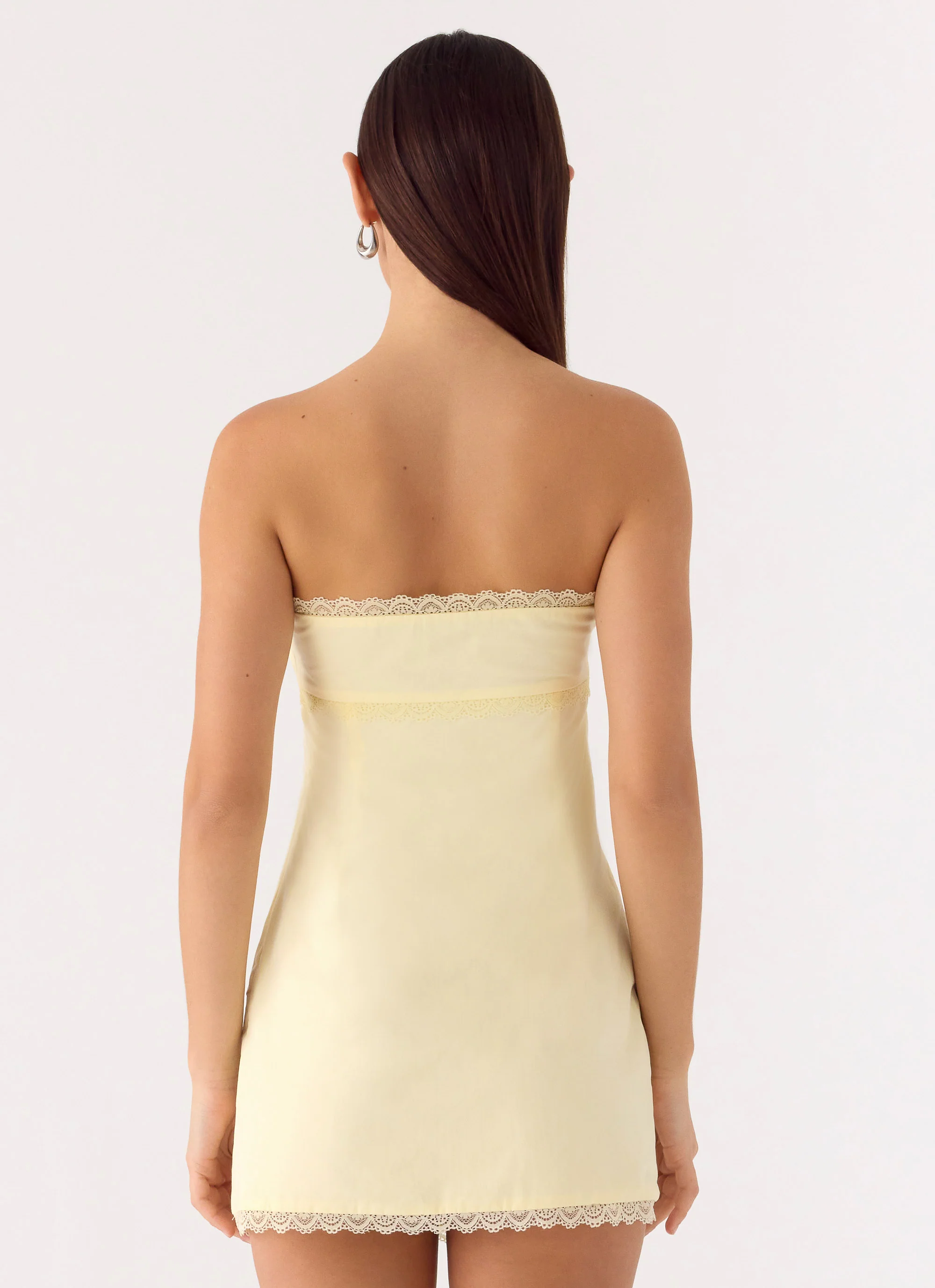 Cala Mini Dress - Yellow - Image 3