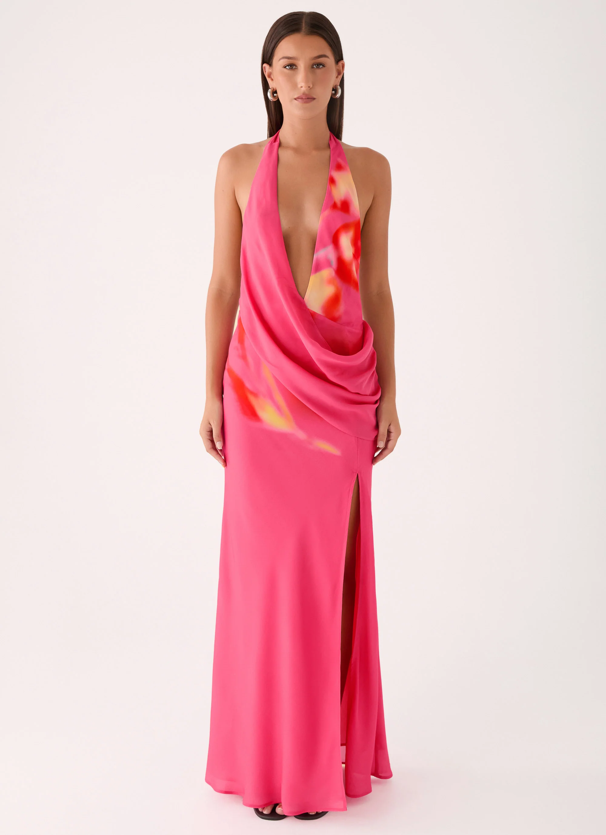 Calanbra Maxi Dress - Fuchsia - Image 6