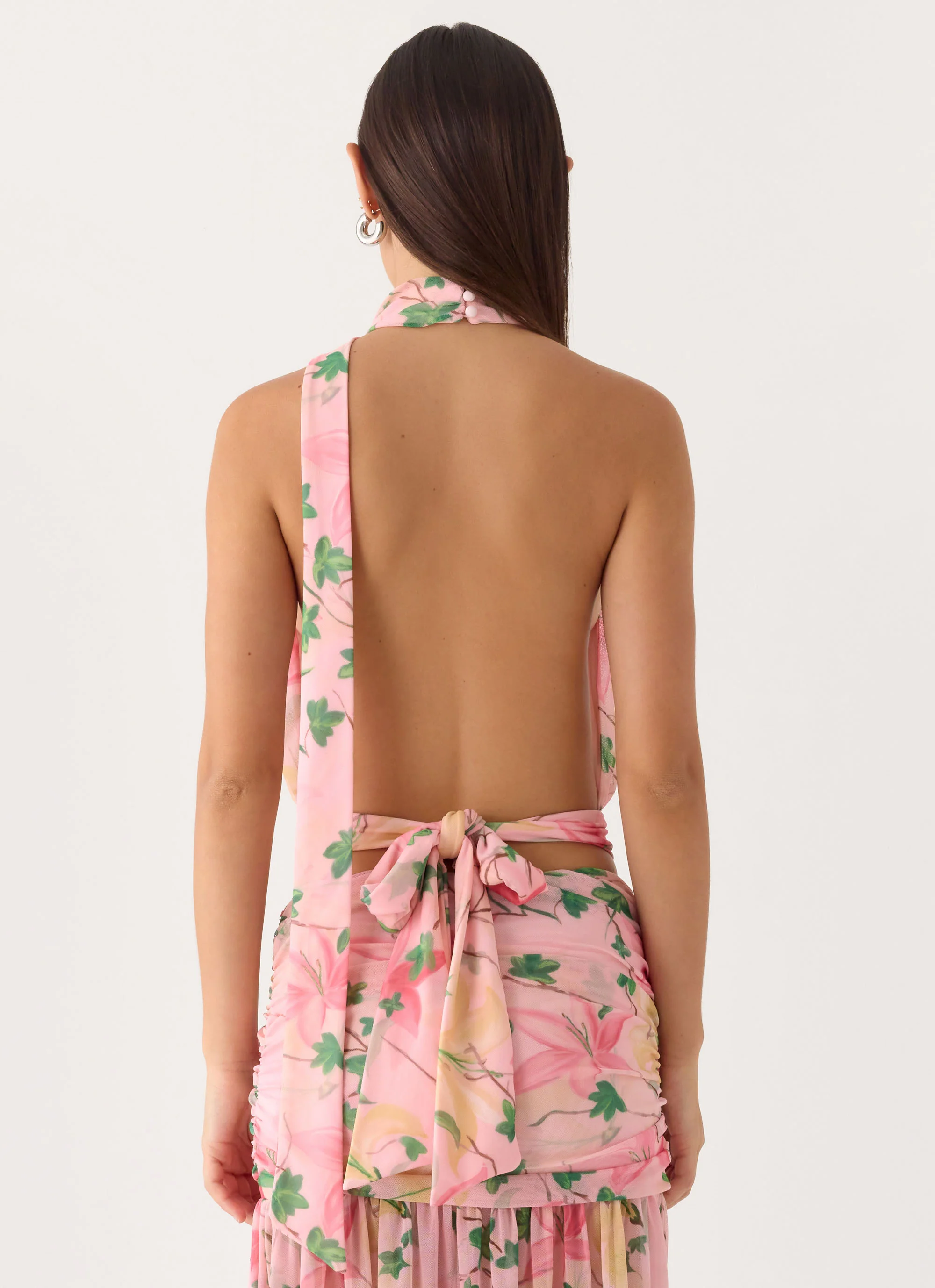 Cantrall Halter Top - Blooming Spring - Image 2