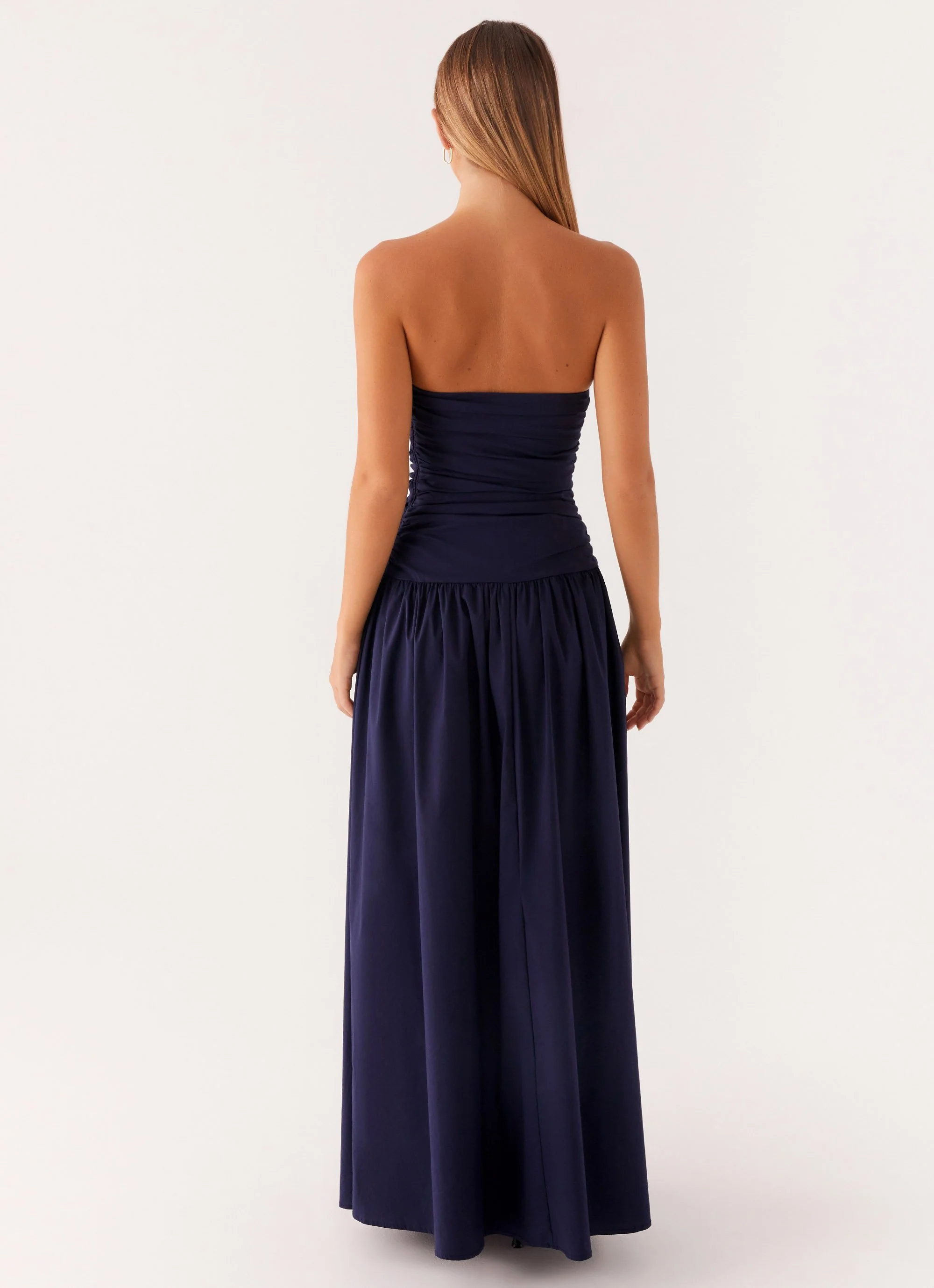 Carmel Maxi Dress - Navy - Image 4