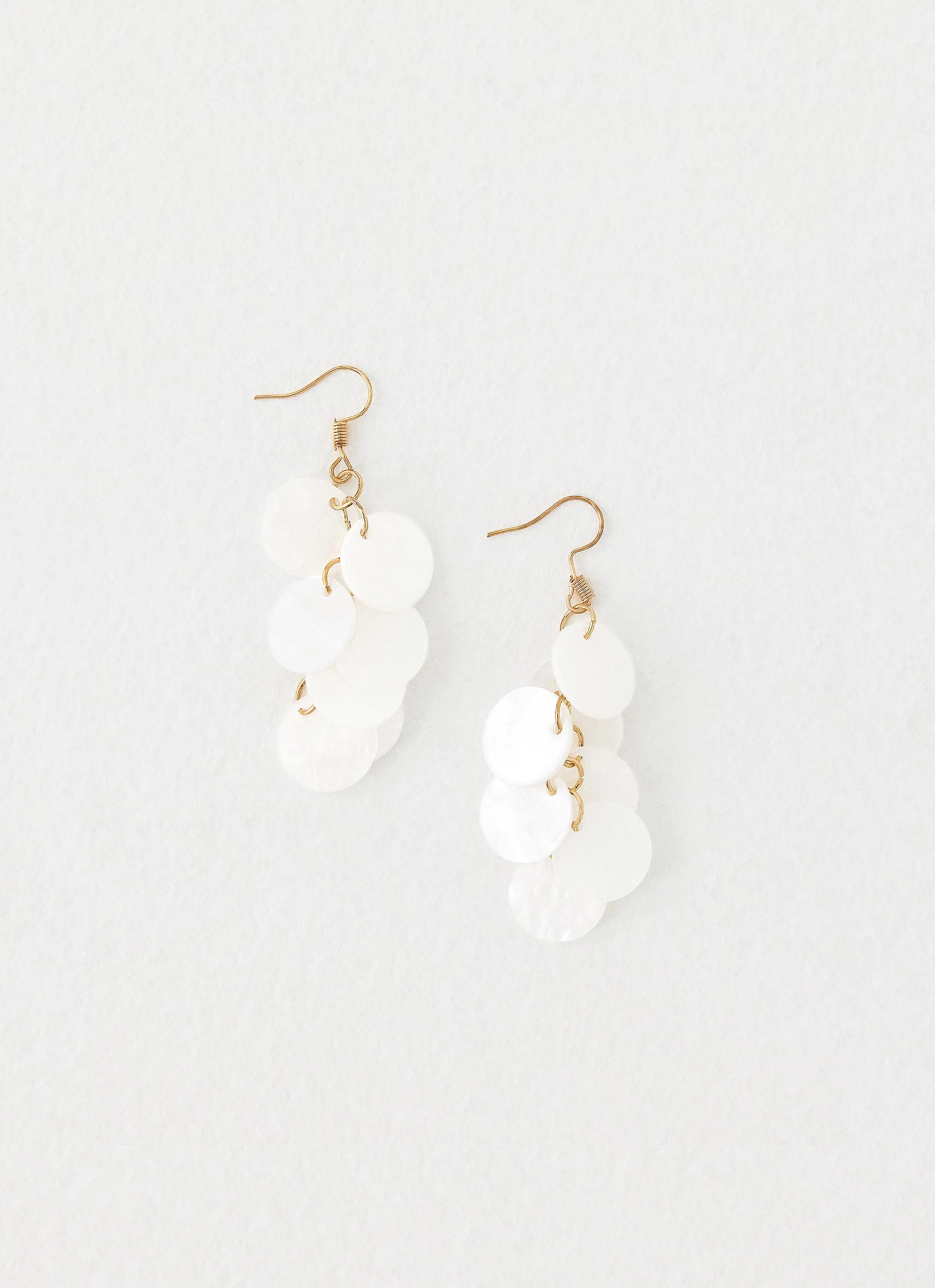 Cascade Earrings - Ivory