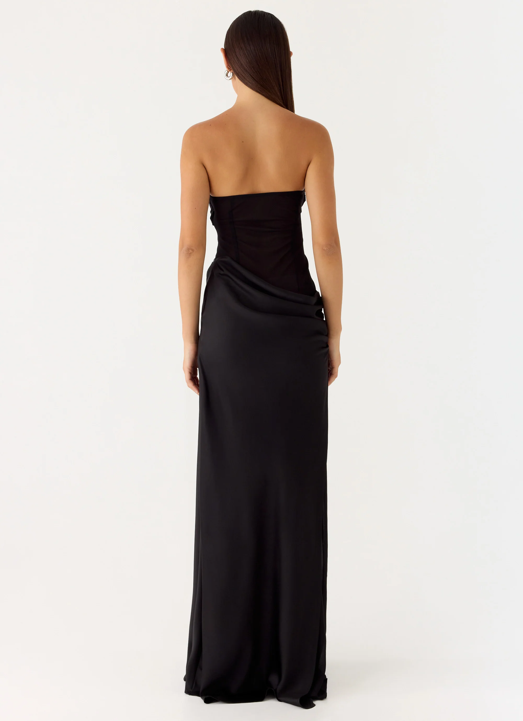 Champagne Skies Maxi Dress - Black - Image 3
