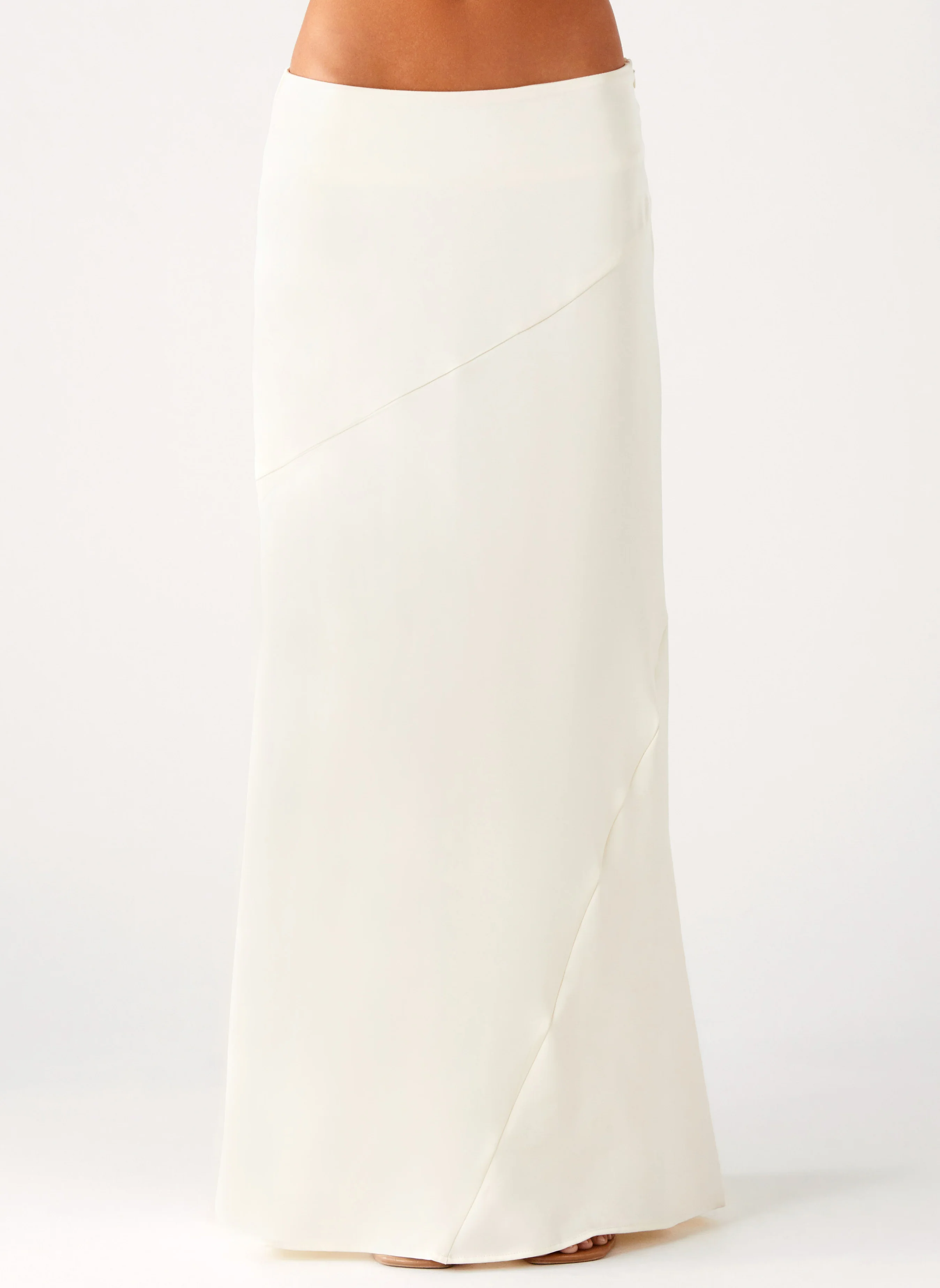 Chandra Maxi Skirt - Ivory - Image 3