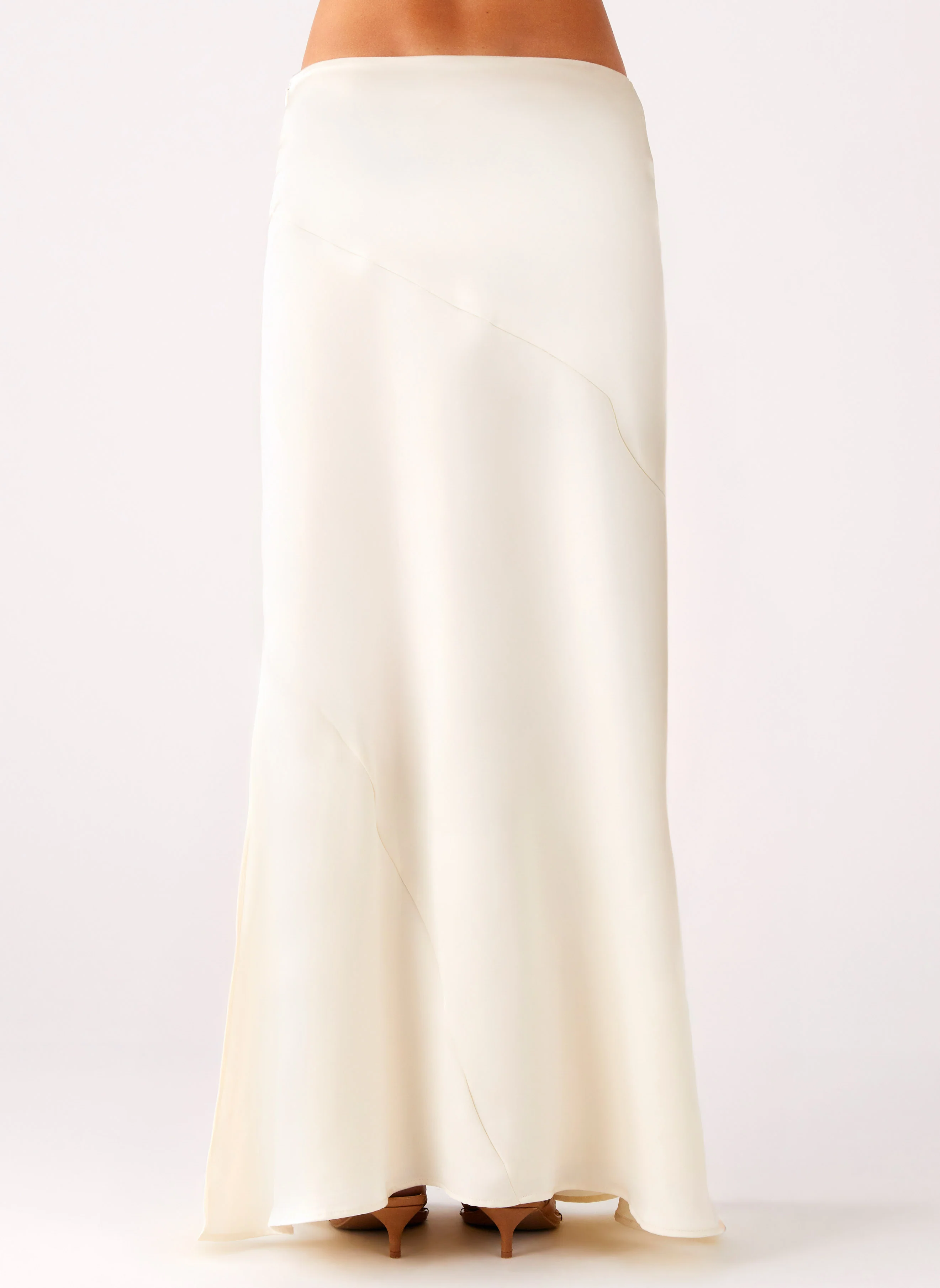 Chandra Maxi Skirt - Ivory - Image 5