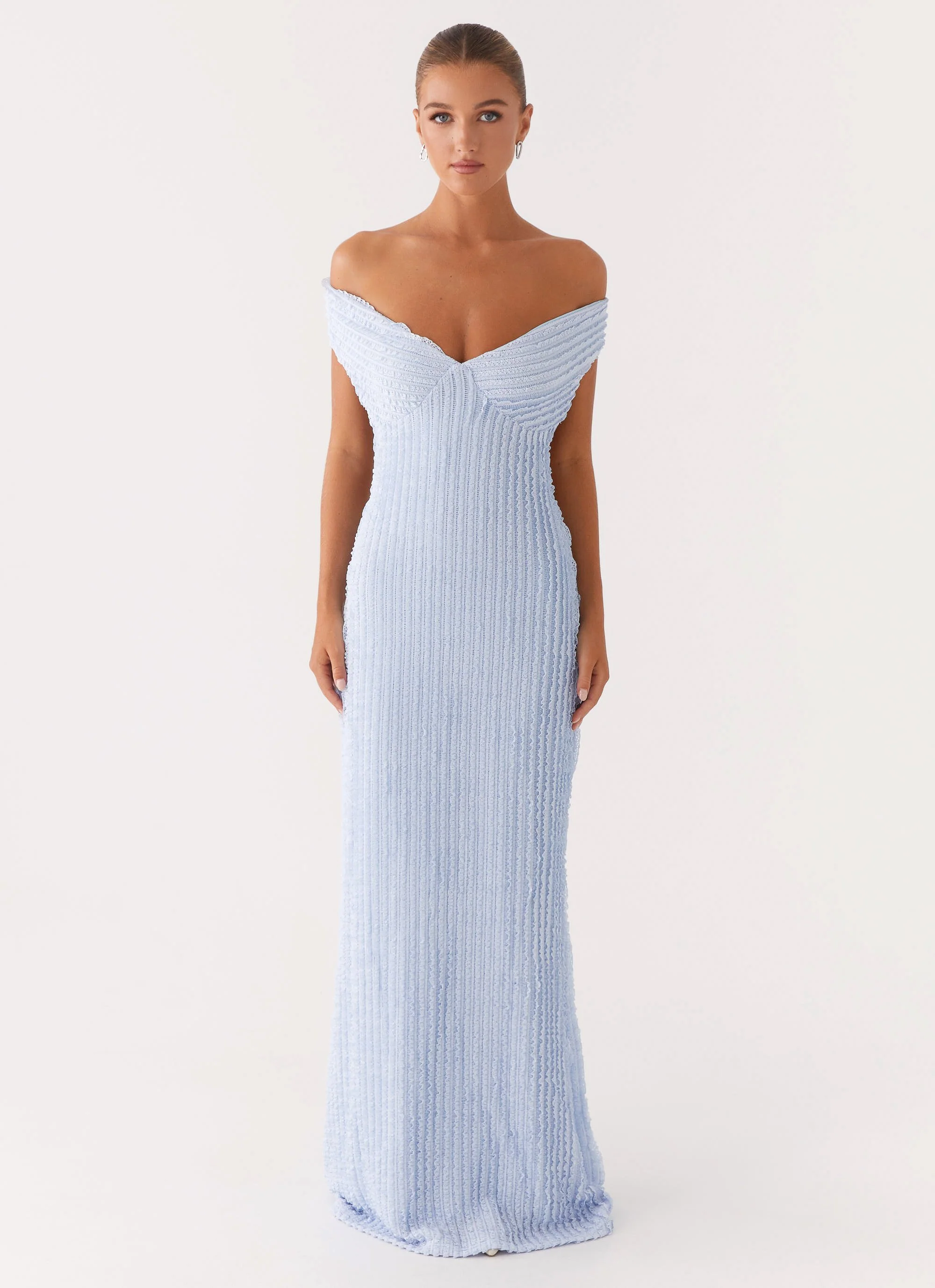 Chantelle Maxi Dress - Blue - Image 2