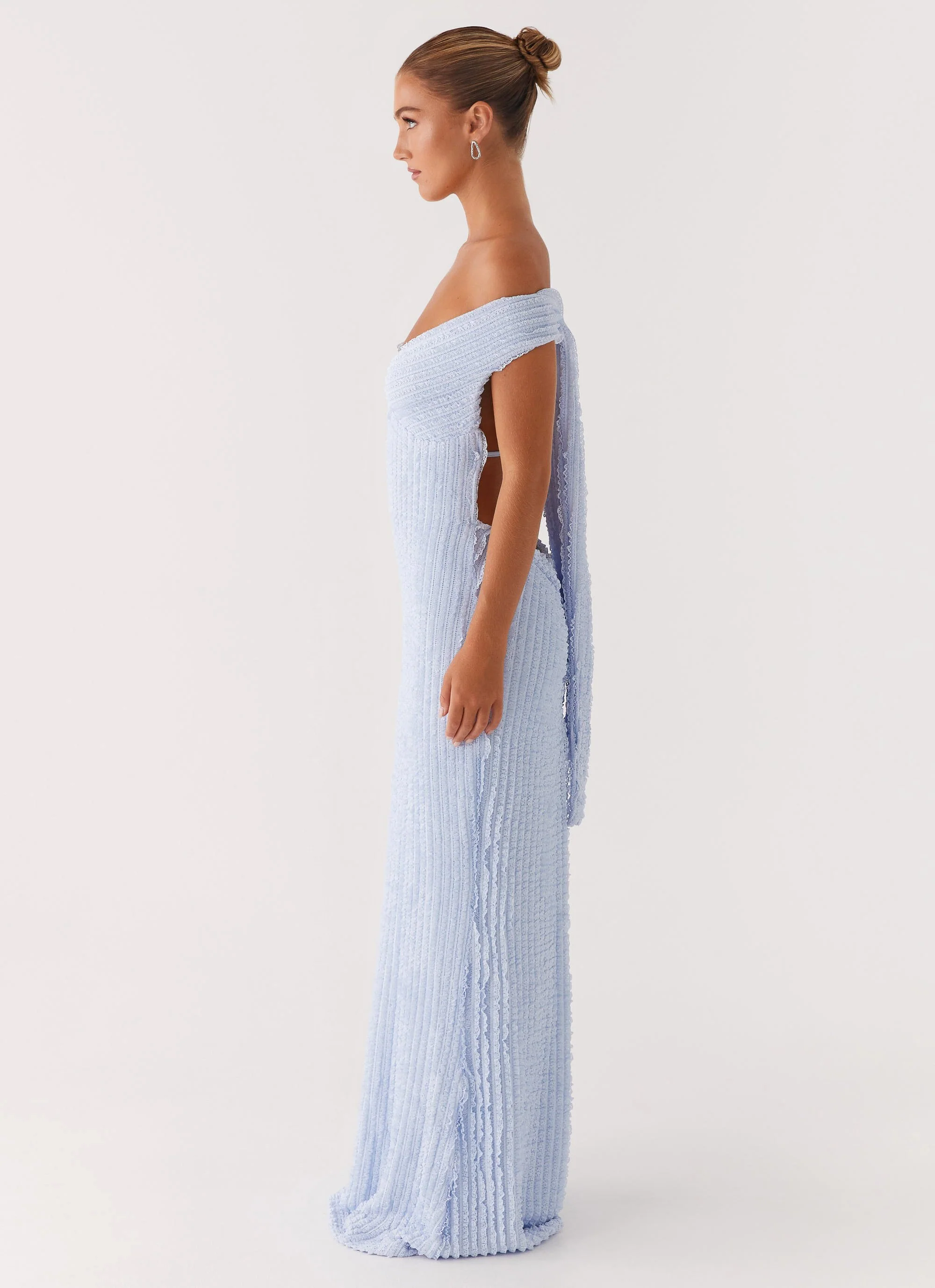 Chantelle Maxi Dress - Blue - Image 3