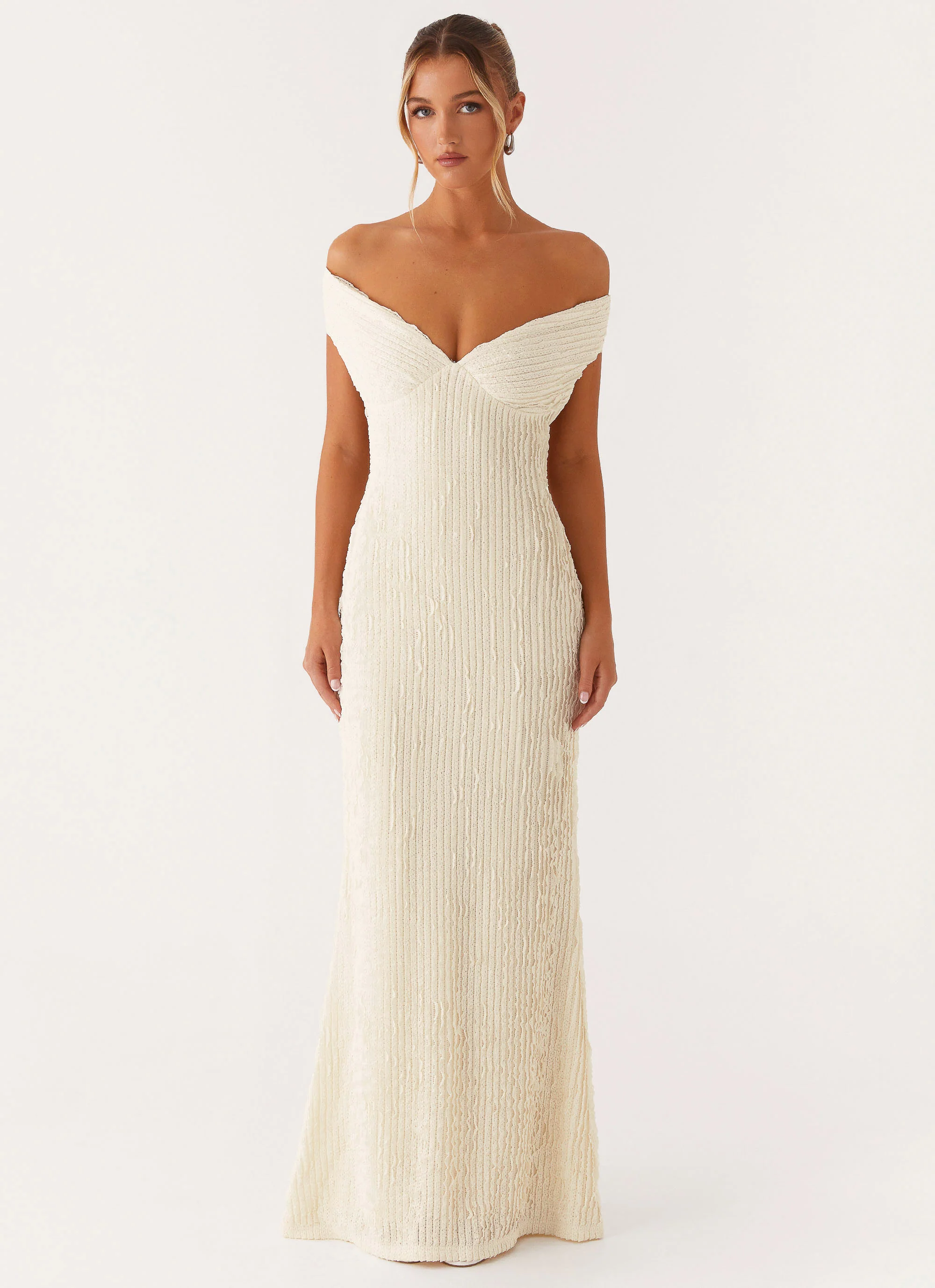 Chantelle Maxi Dress - Ivory - Image 6