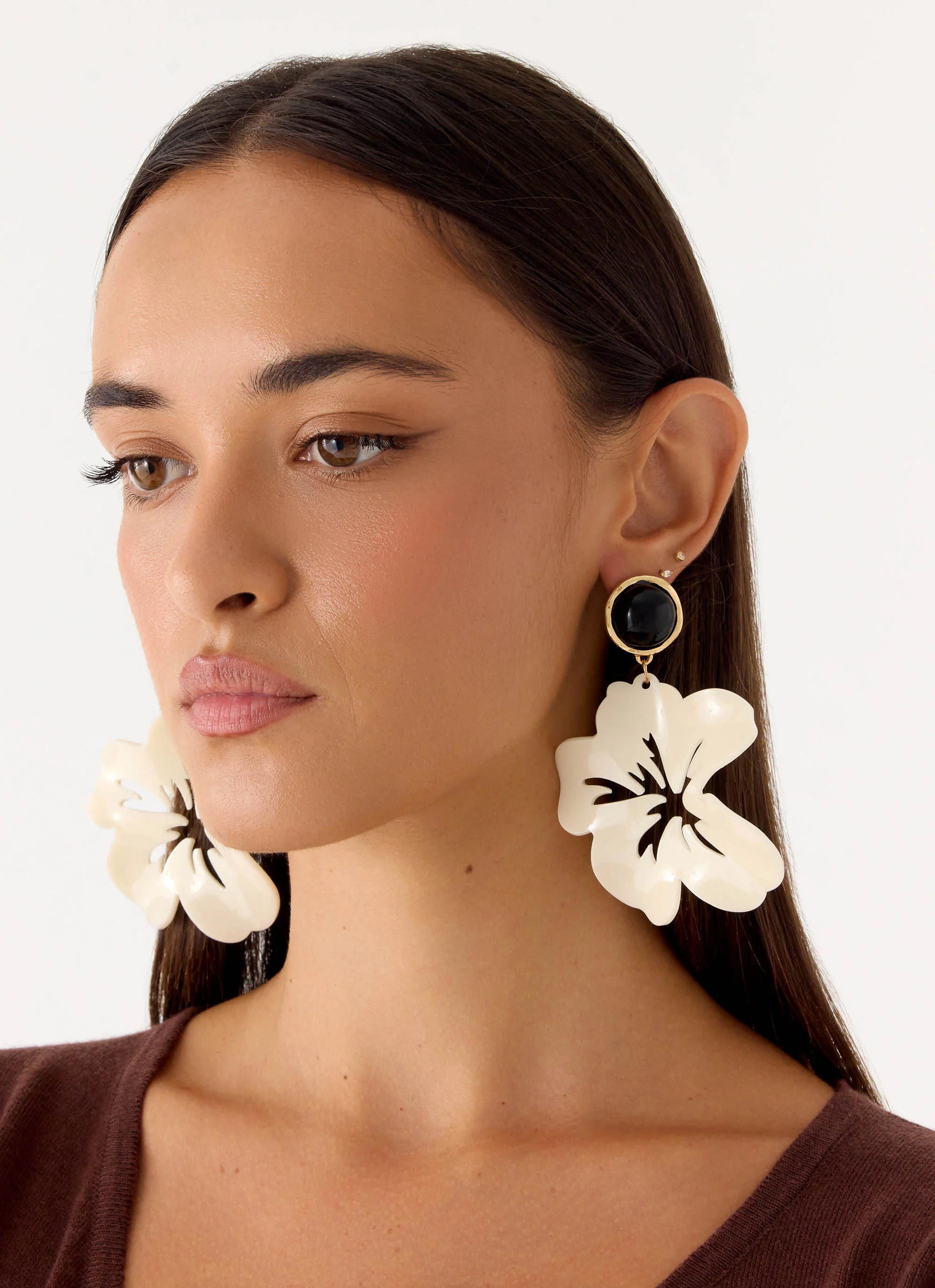 Chasing Heat Earrings - Ivory - Image 4