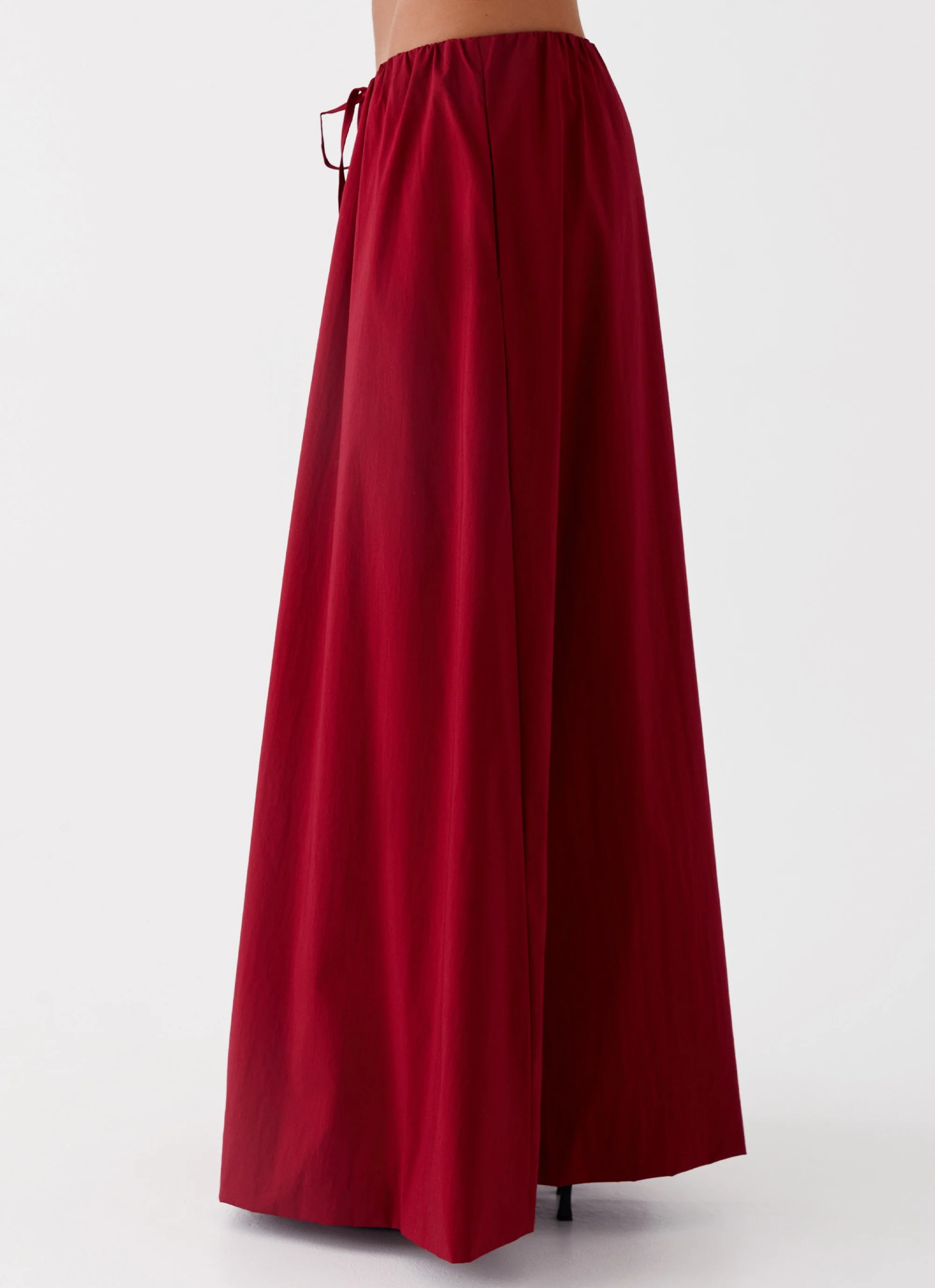 Cheryl Maxi Skirt - Cherry Red - Image 4