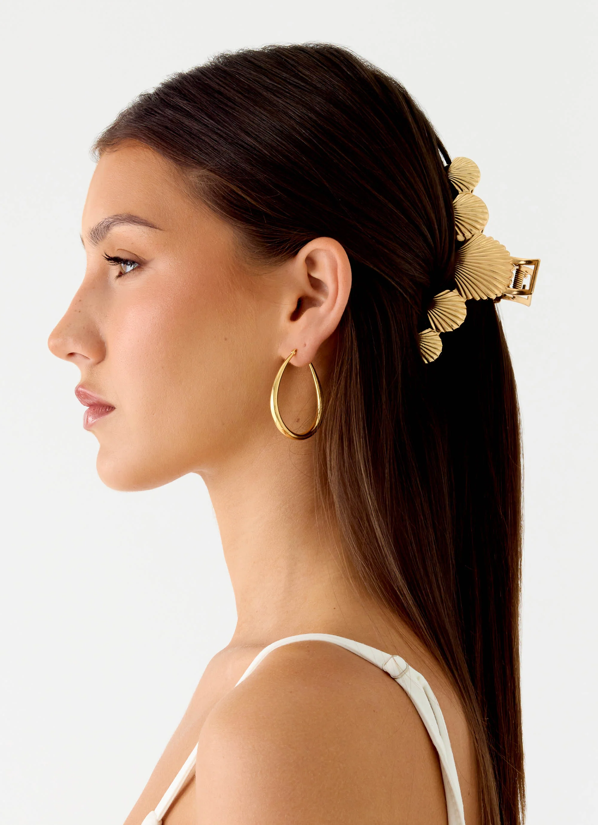 Chill Tides Claw Clip - Gold - Image 3