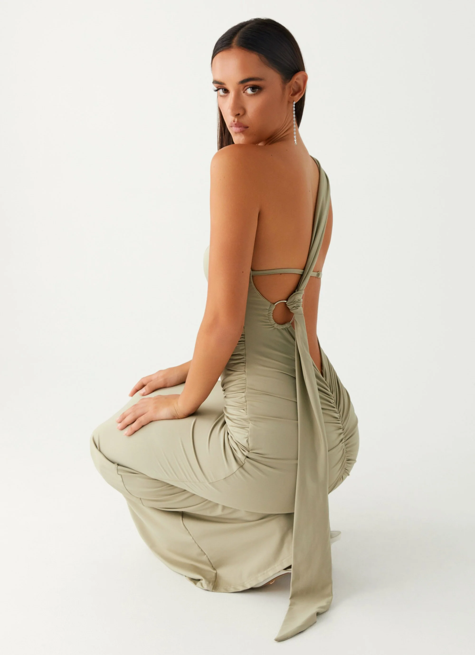 Christie Maxi Dress - Sage - Image 6