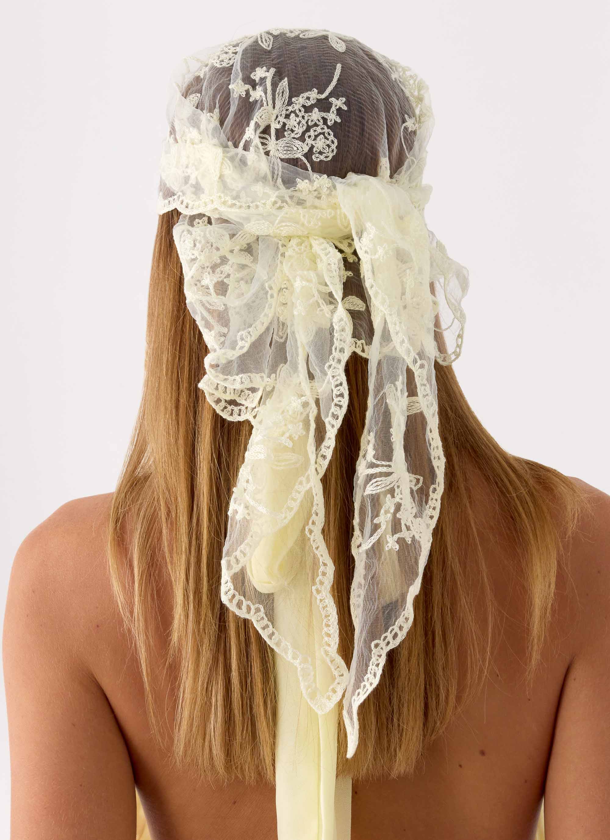 Citrus Squeeze Scarf - Yellow - Image 3
