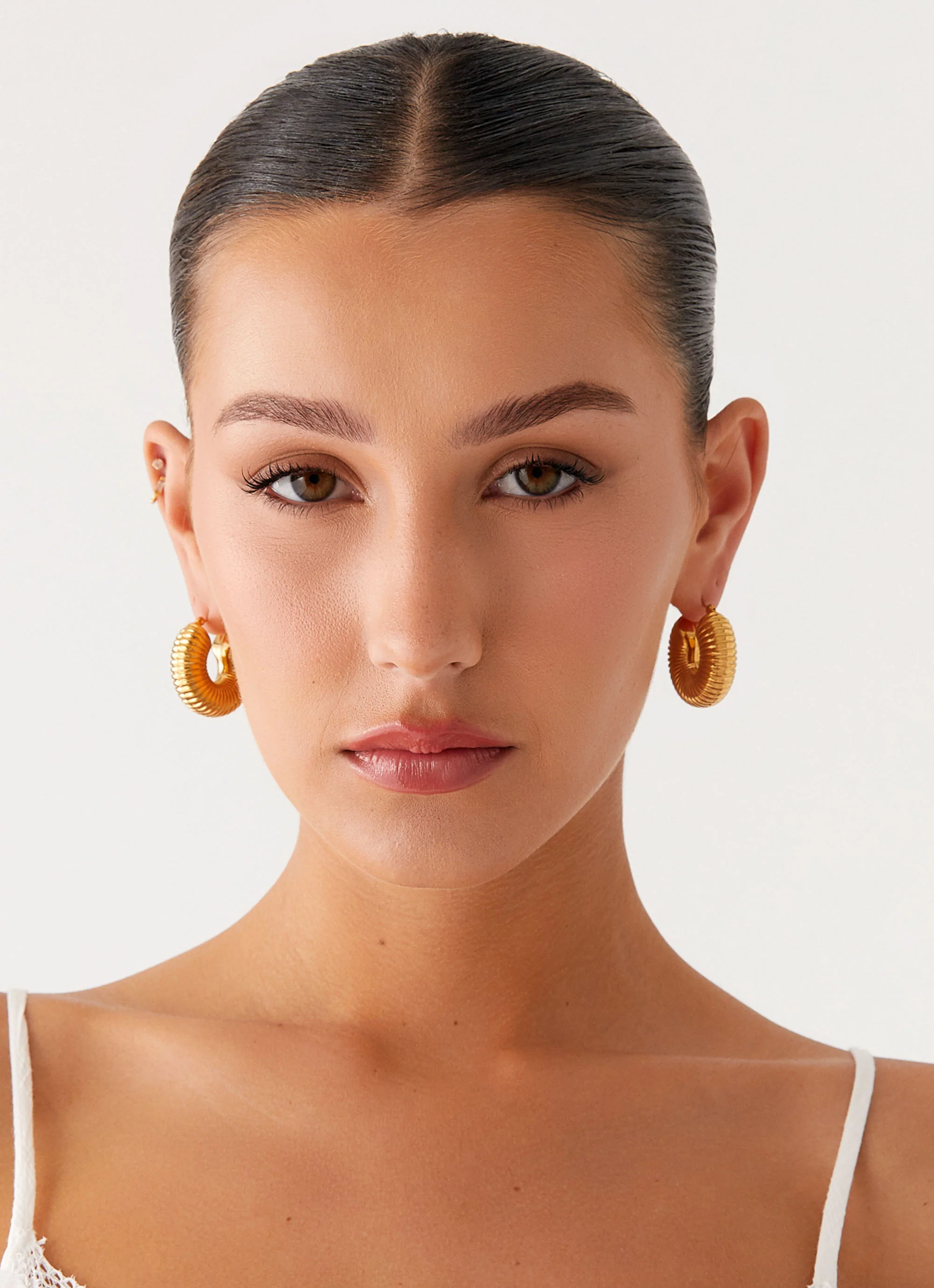 City Girl Earrings - Gold - Image 2