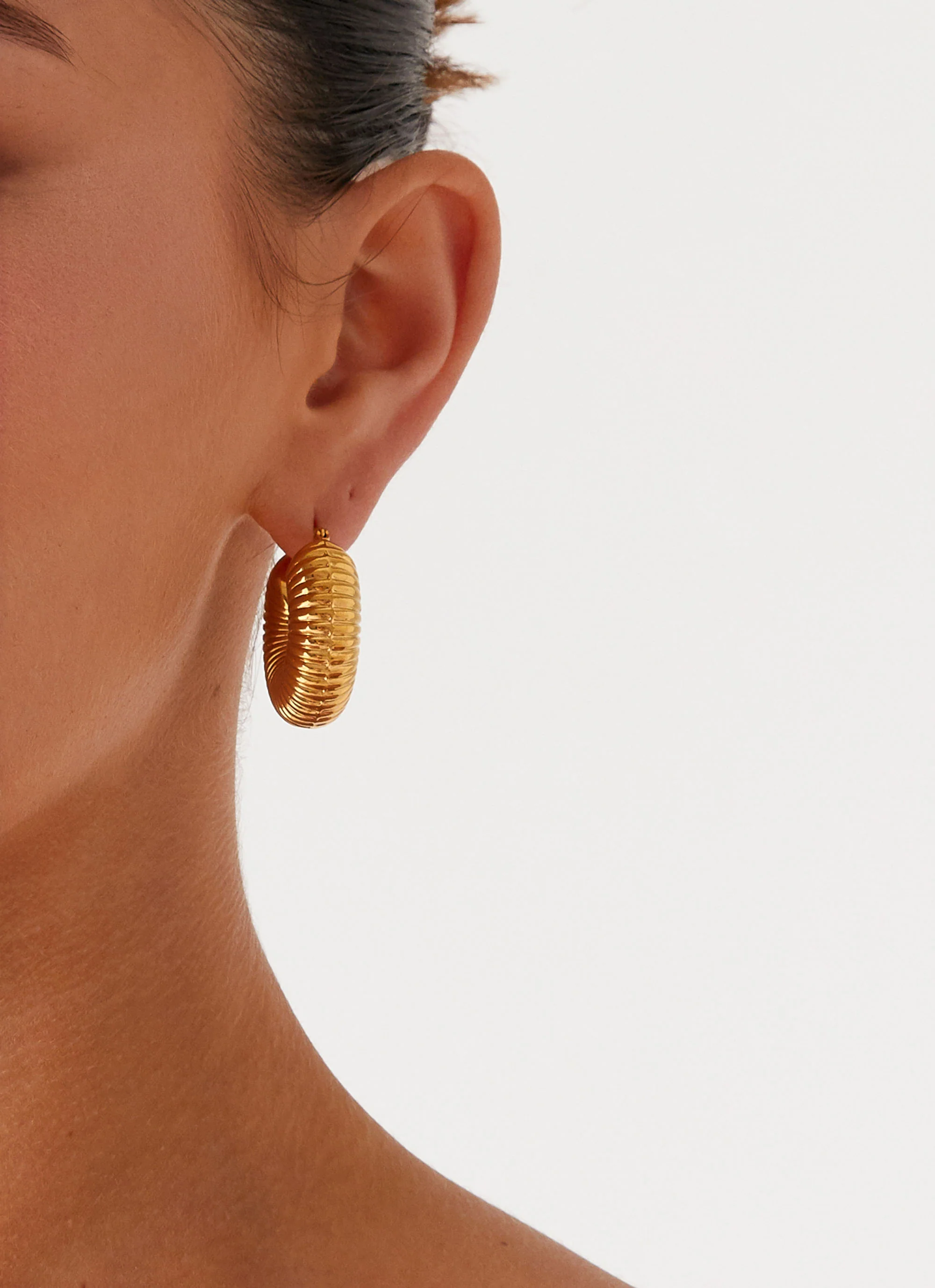 City Girl Earrings - Gold - Image 3
