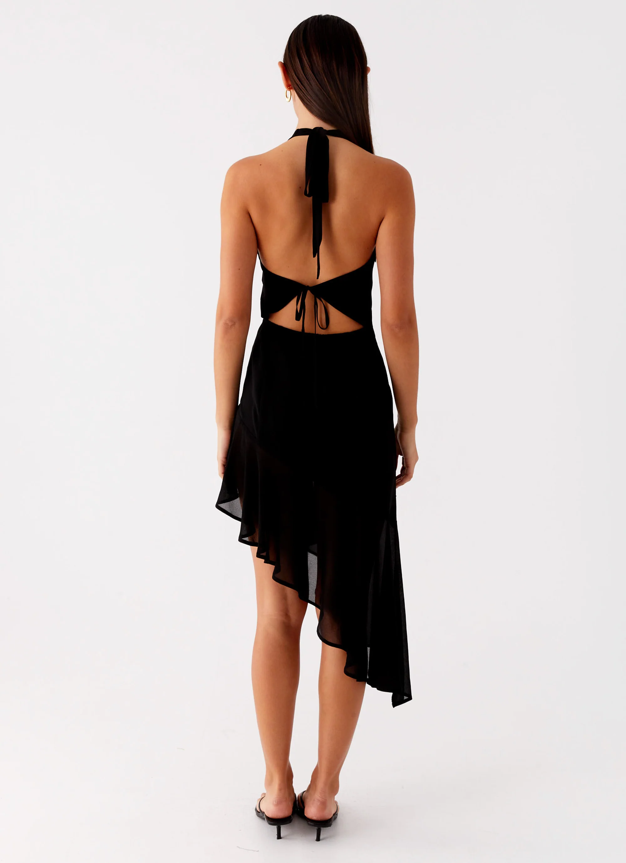 Clean Slate Midi Dress - Black - Image 3