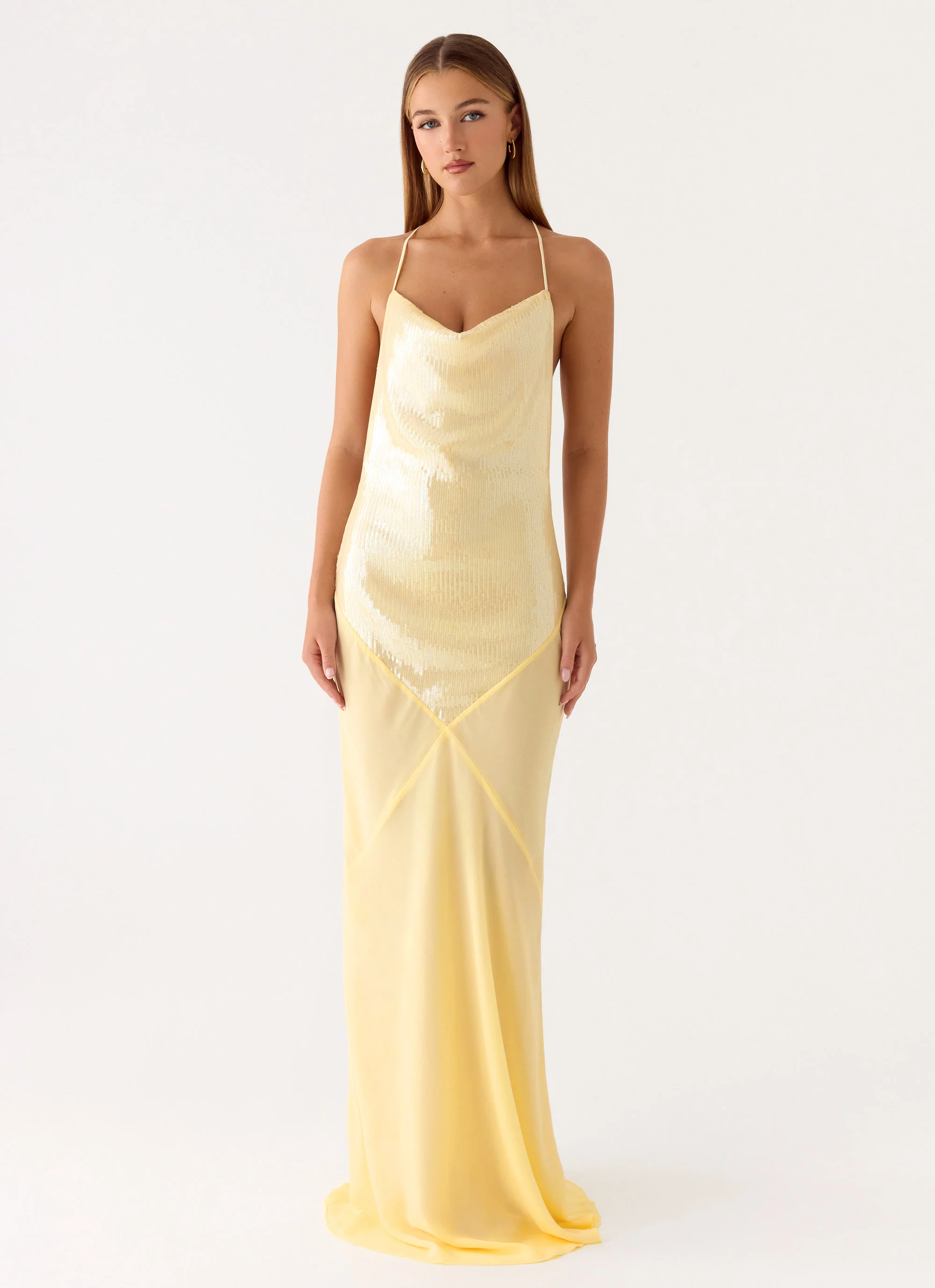 Cleodora Maxi Dress - Yellow - Image 8