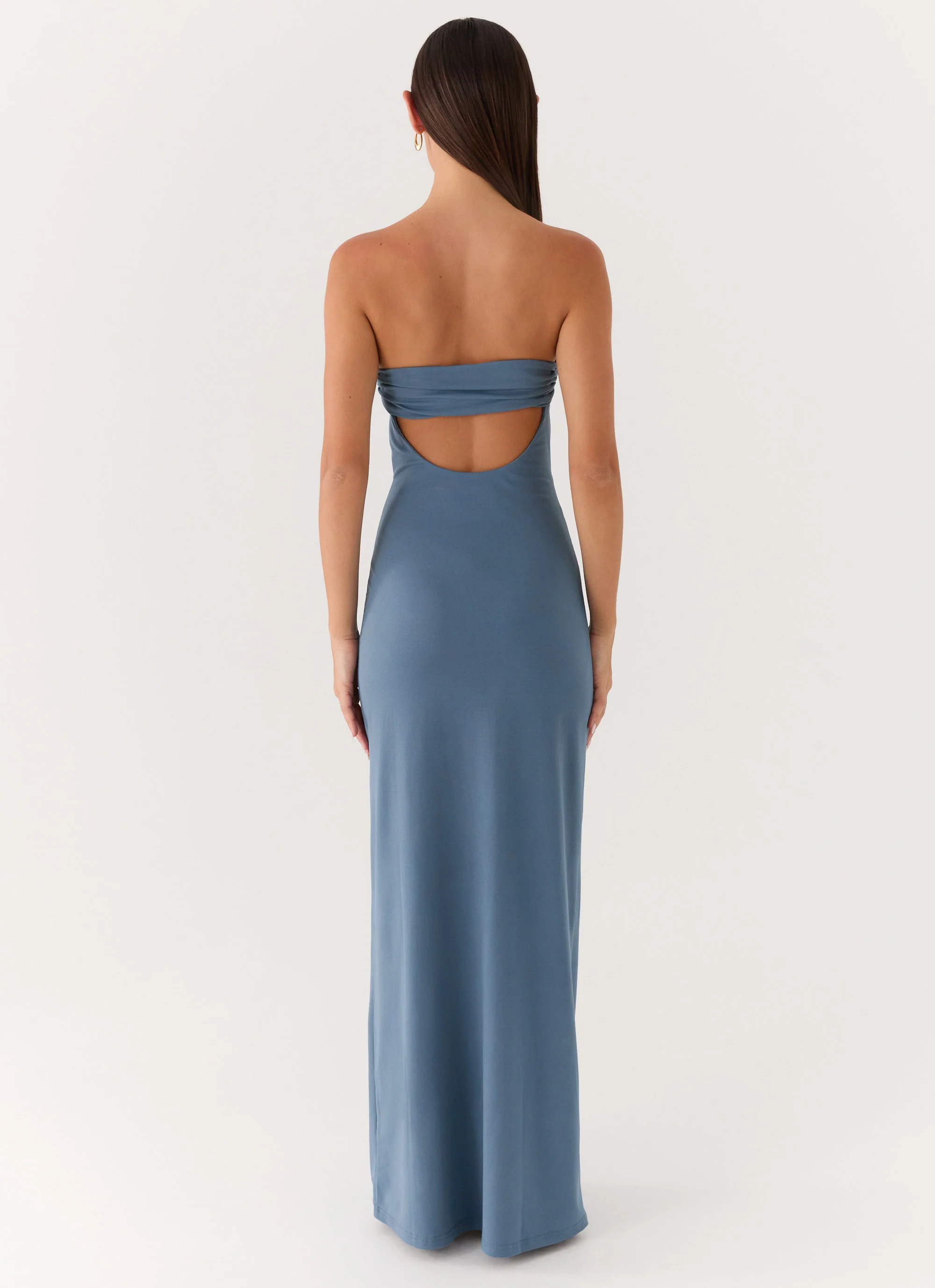 Coast Is Clear Maxi Dress - Coastal Blue - Image 3