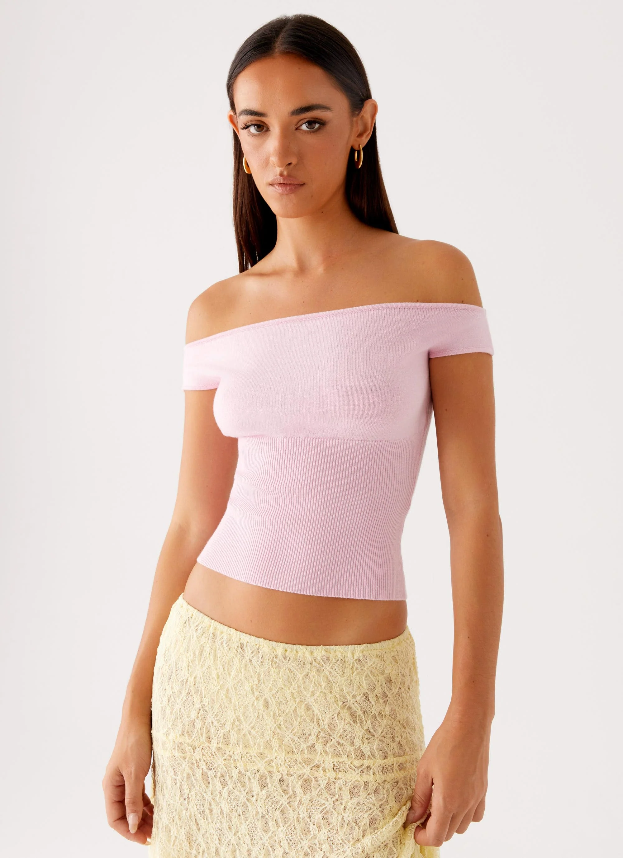 Coleman Knit Top - Pink - Image 6