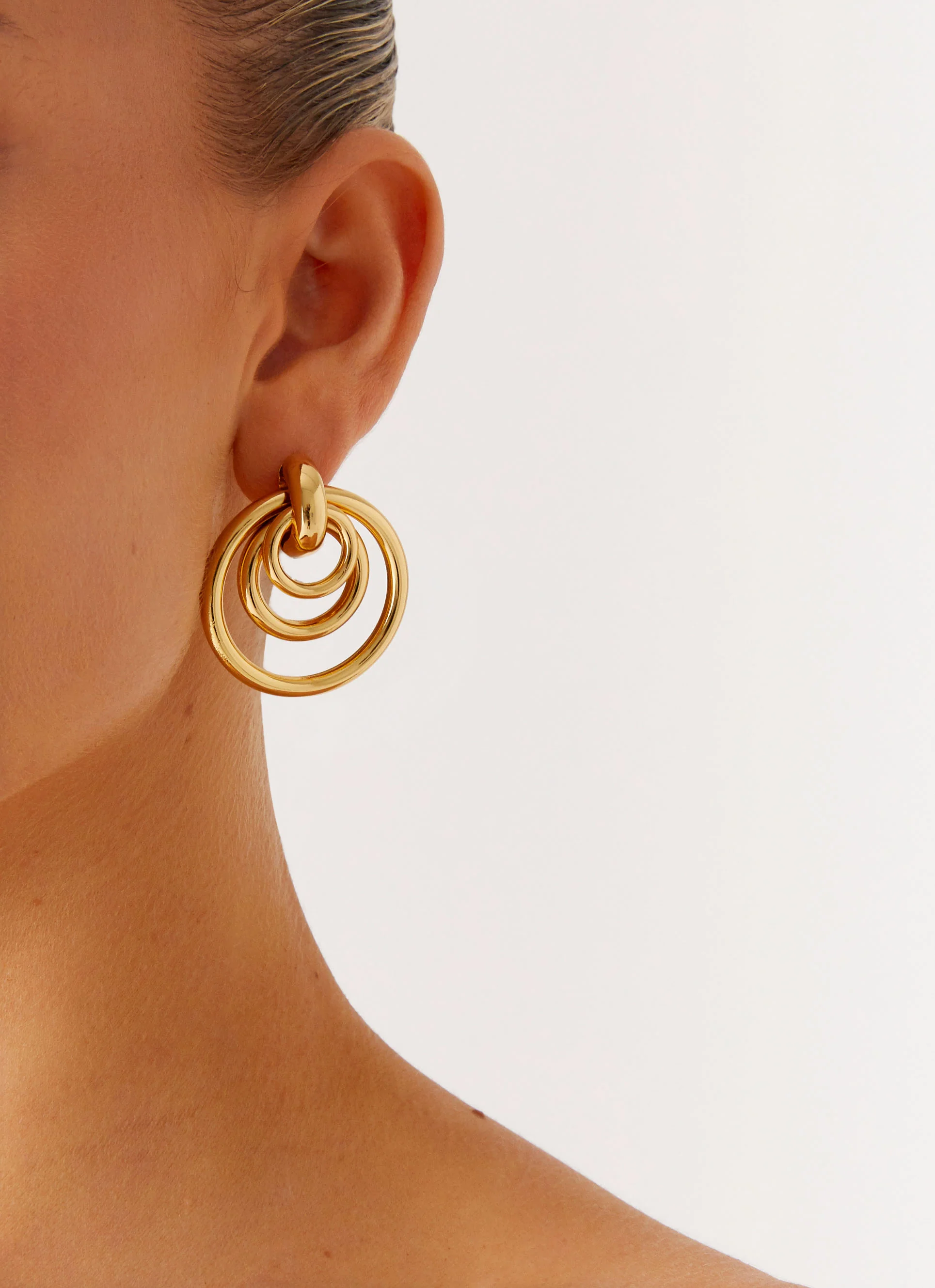 Cosmic Earrings - Gold - Image 2