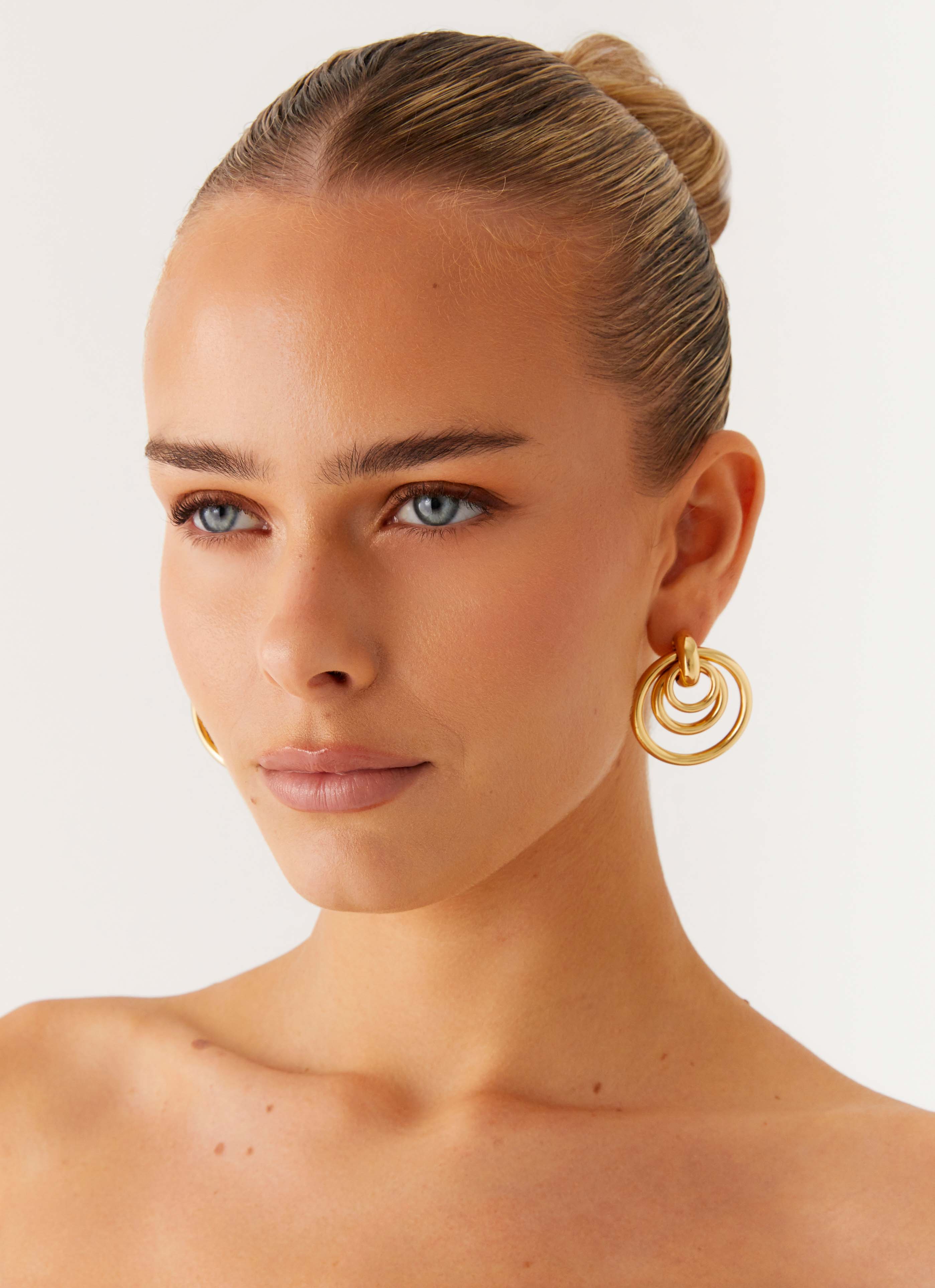 Cosmic Earrings - Gold - Image 3