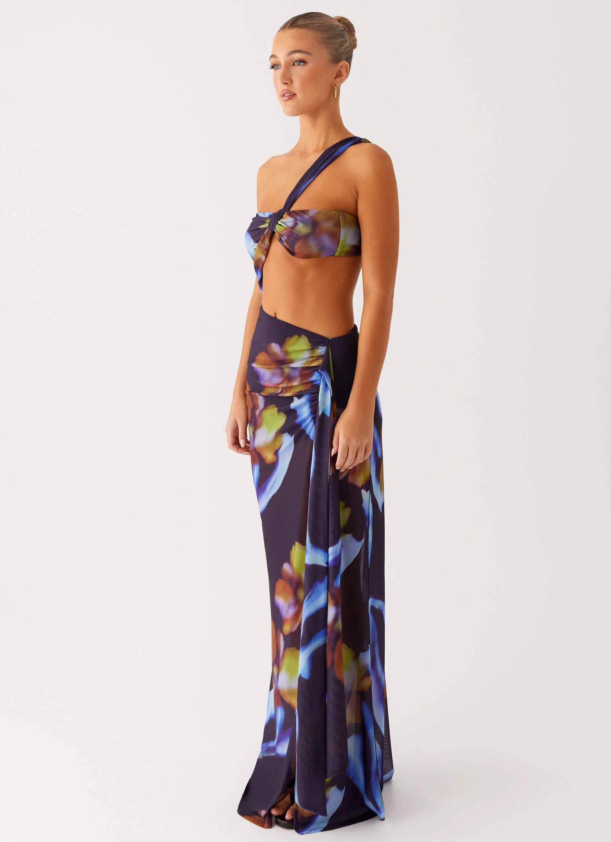 Costa Rica Maxi Dress - Dark Floral - Image 3