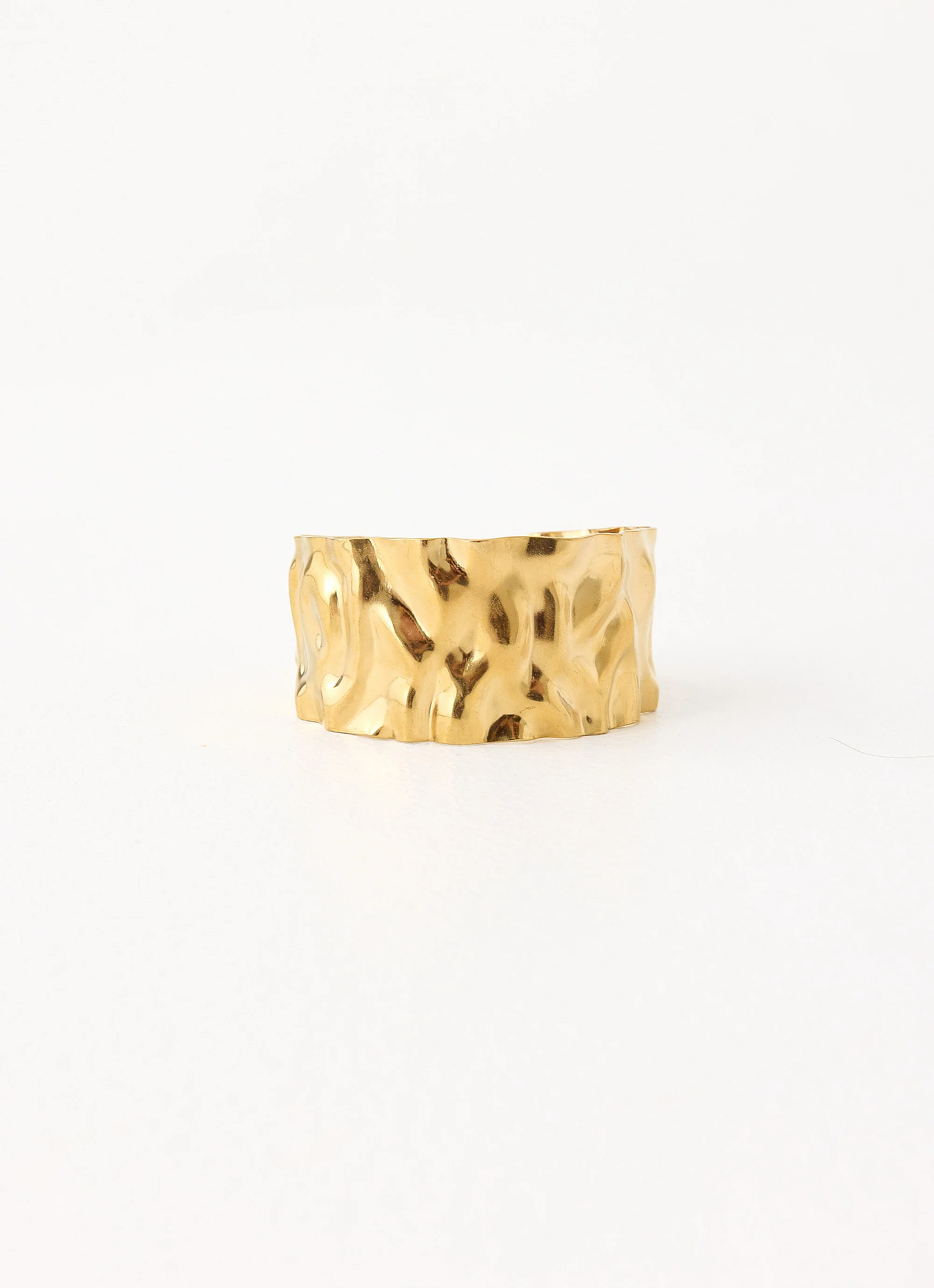 Daisy Drift Bangle - Gold