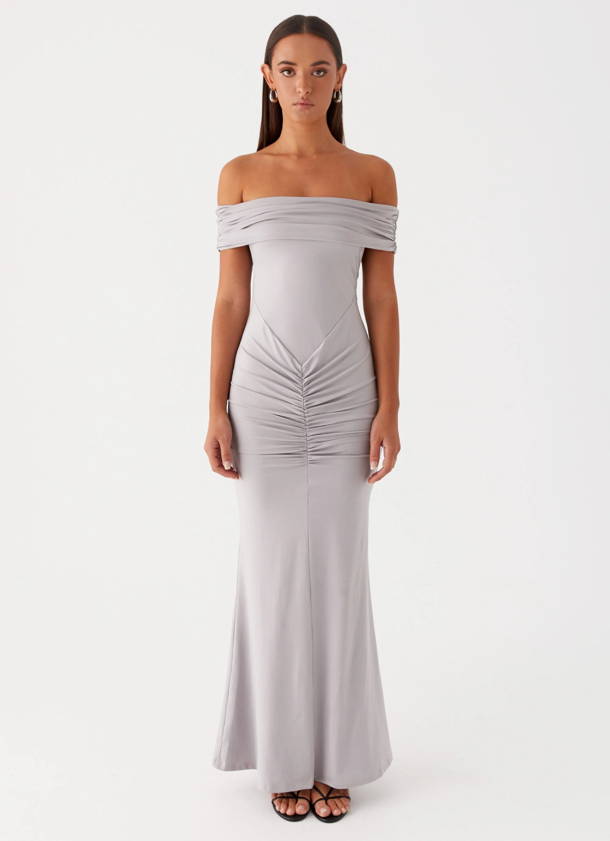 Dancefloor Maxi Dress - Grey - Image 2