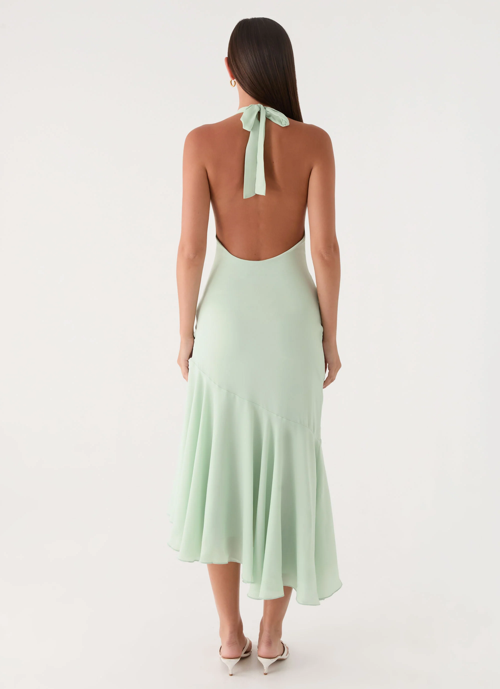 Darline Midi Dress - Pistachio - Image 2