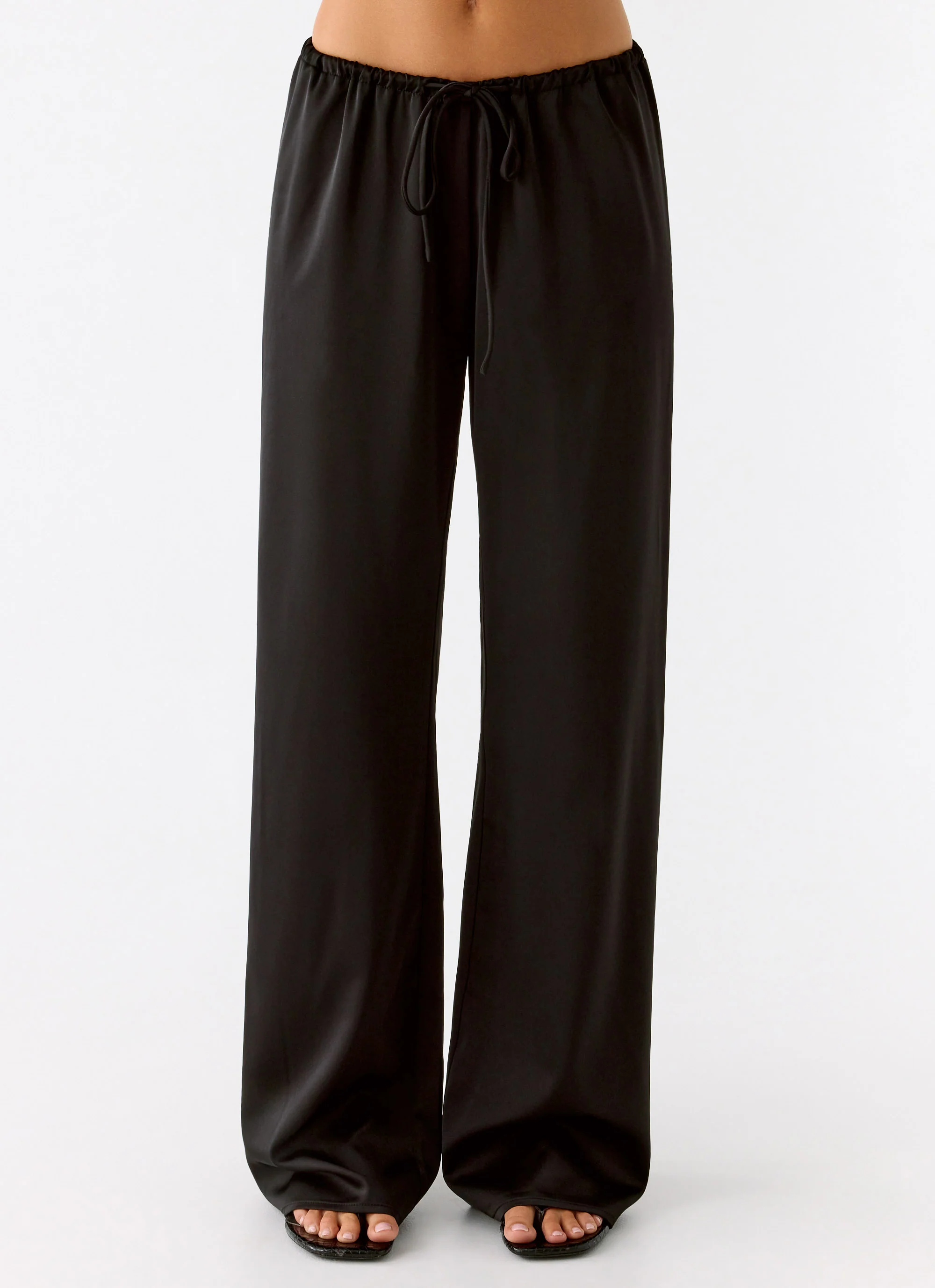 Deacon Low Rise Pants - Black
