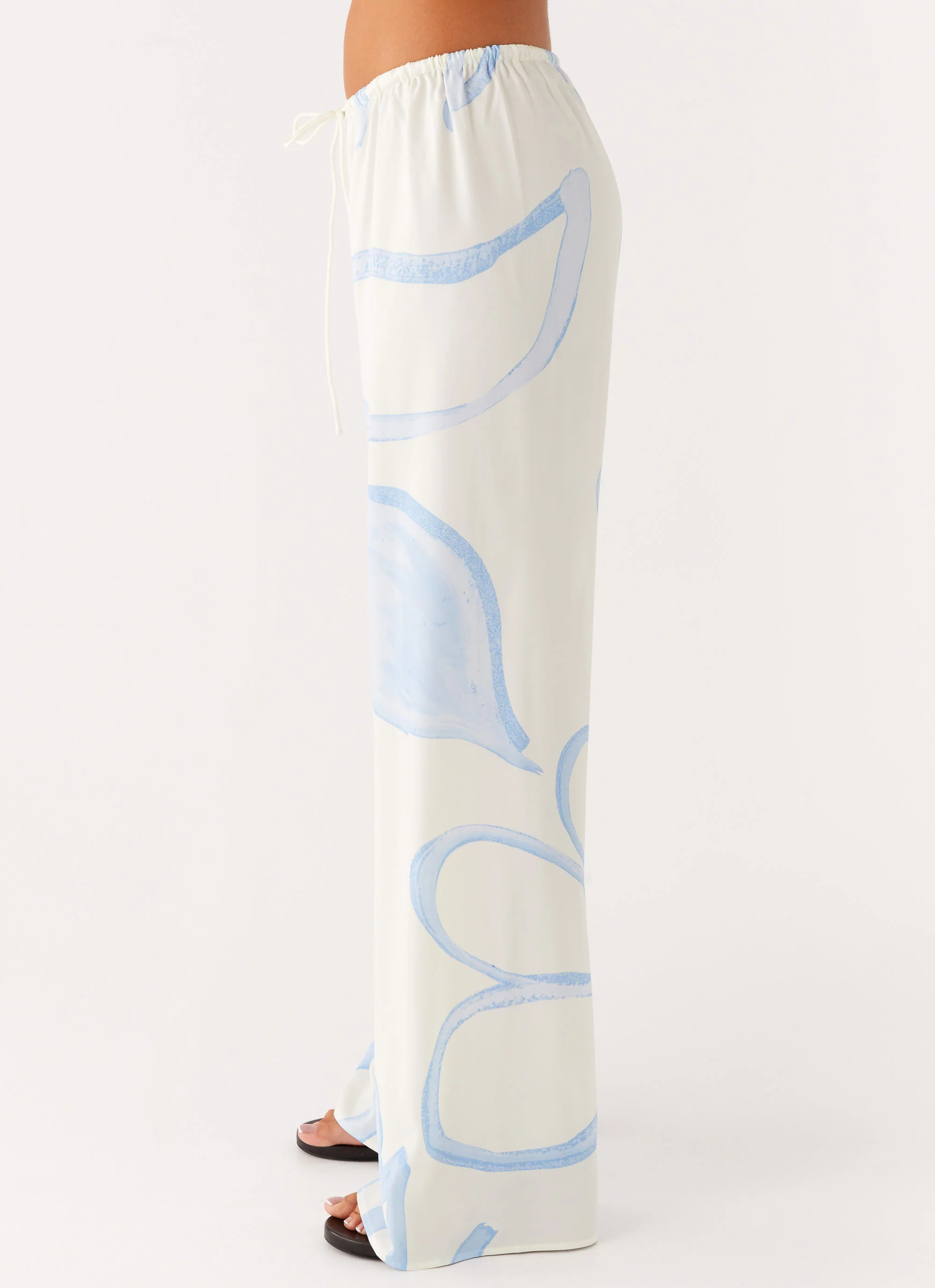 Deacon Low Rise Pants - Bloom Wave Print - Image 4
