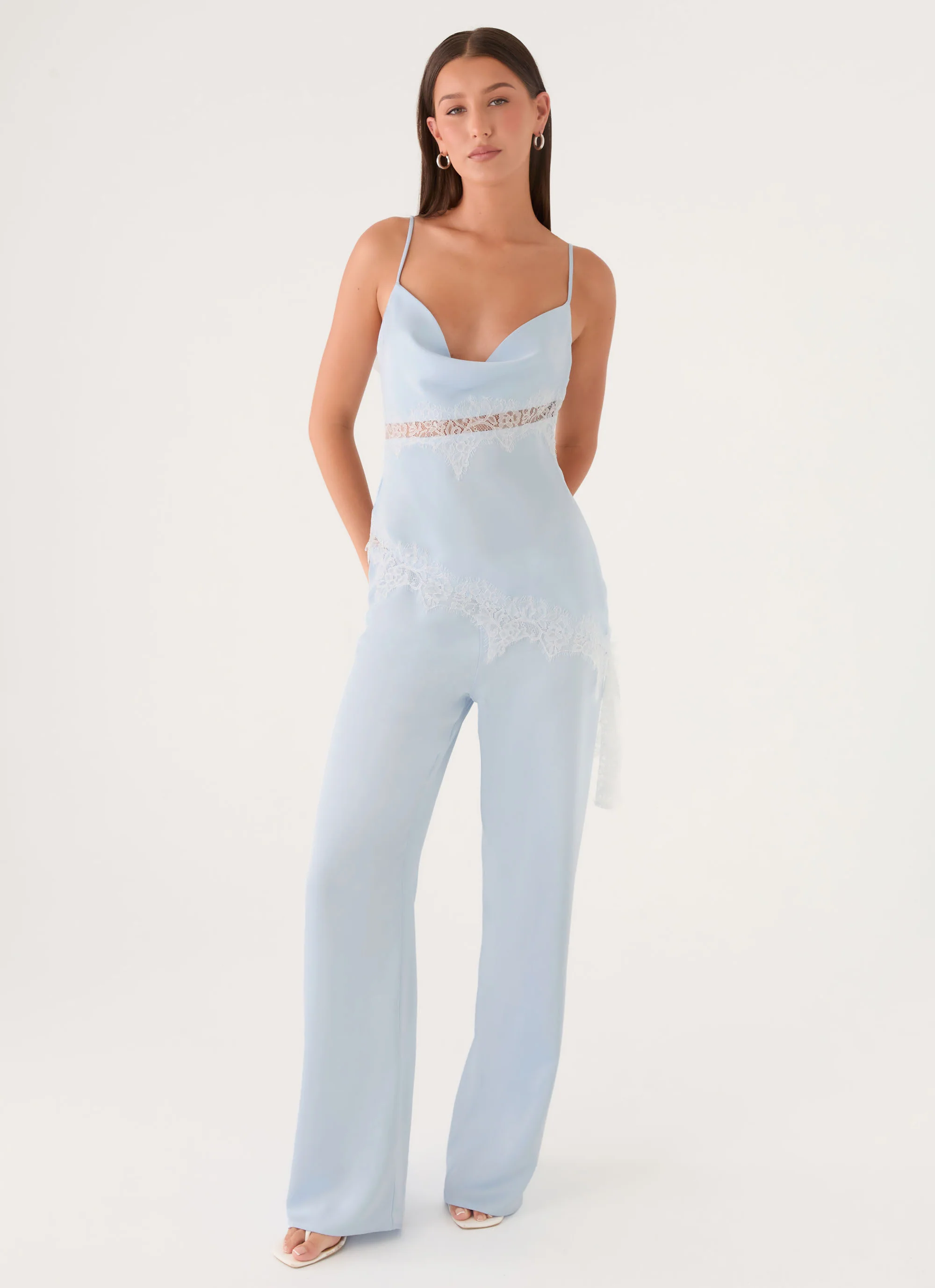 Deacon Low Rise Pants - Blue - Image 4