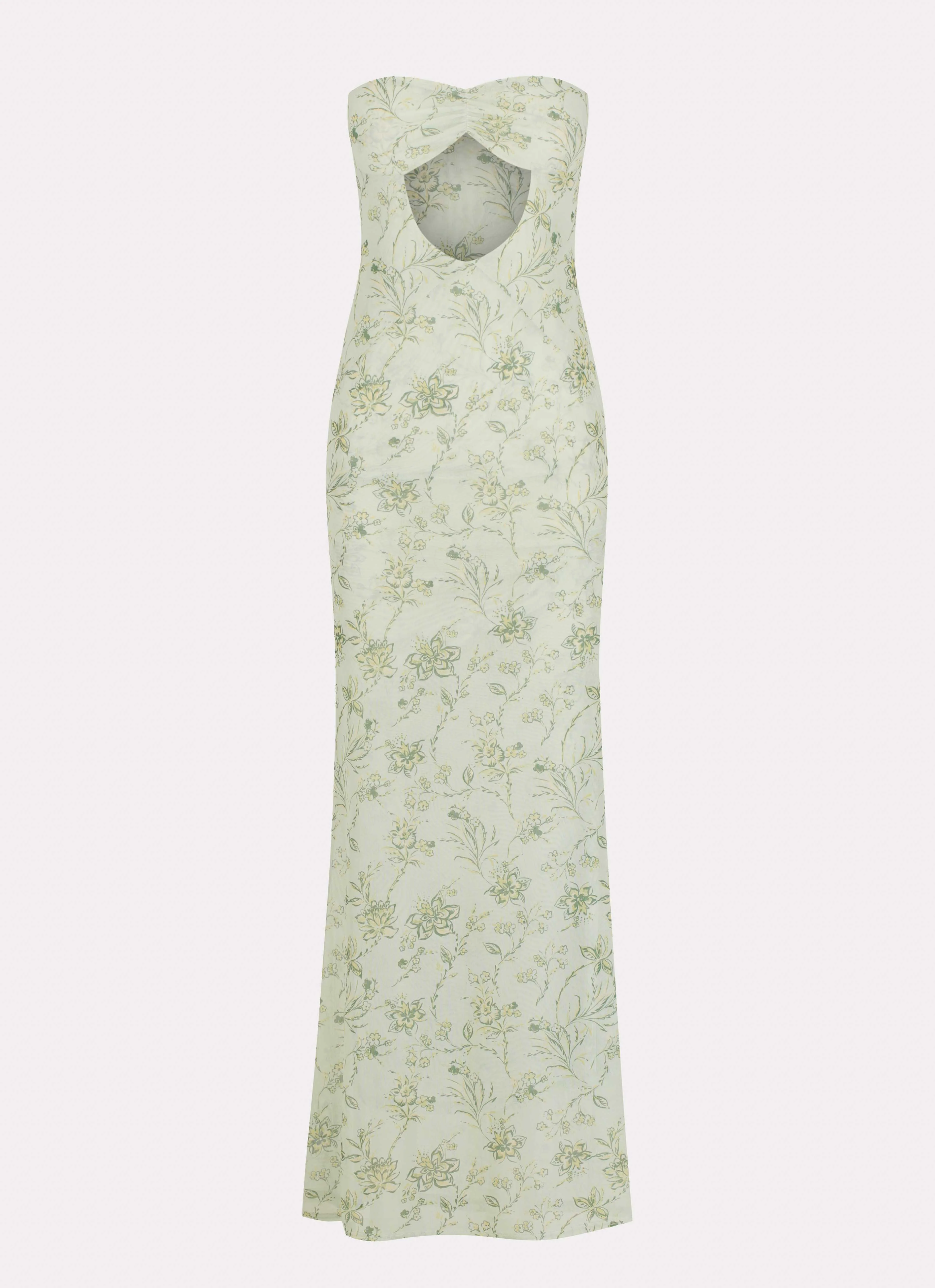 Dearest Maxi Dress - Sage Floral - Image 6