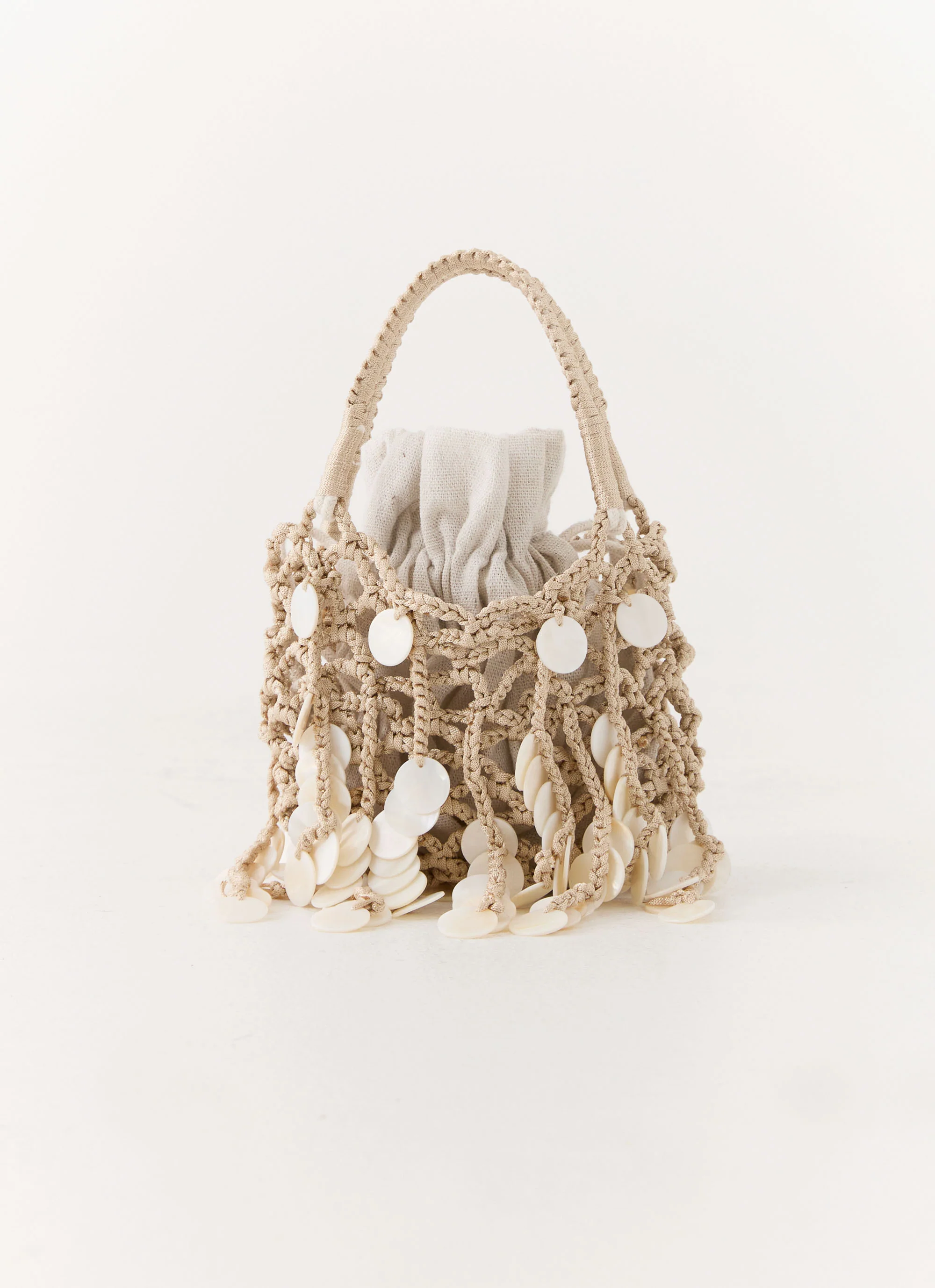 Deep Sea Kisses Bag - Cream