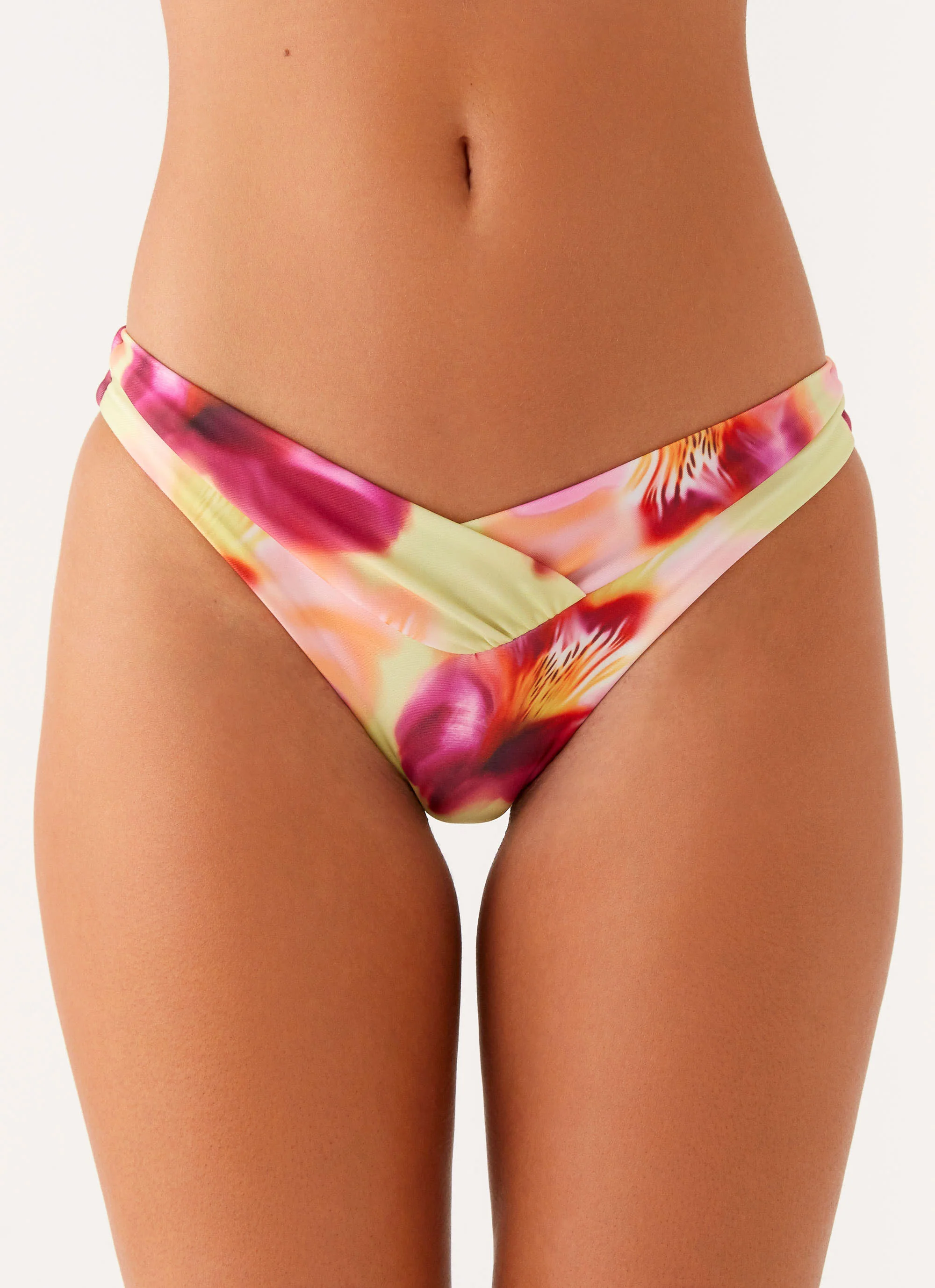 Delta Bikini Bottoms - Green Tropical - Image 3