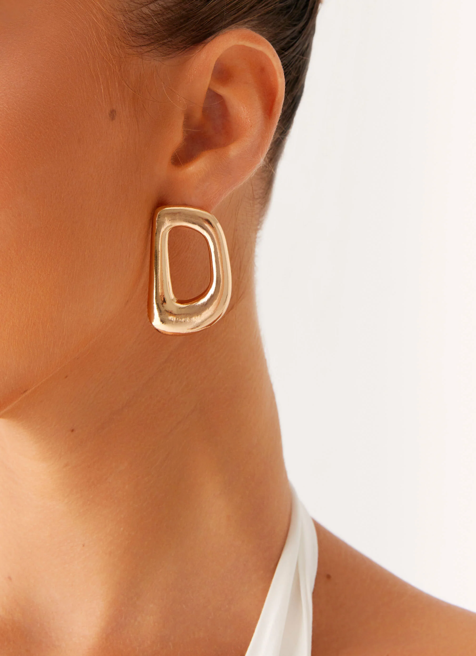 Deven Earrings - Gold - Image 2