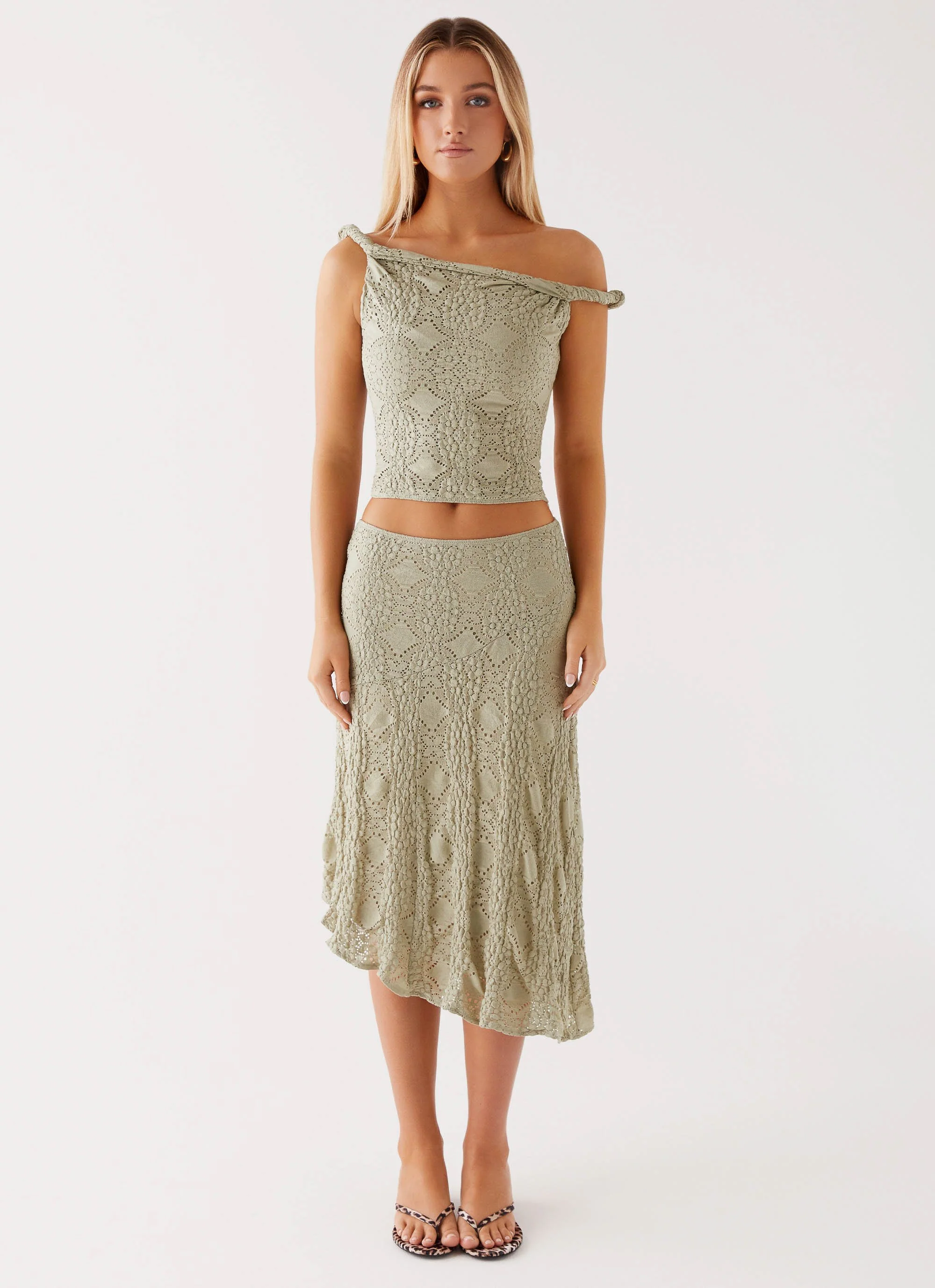 Diamond Sky Top - Sage - Image 2