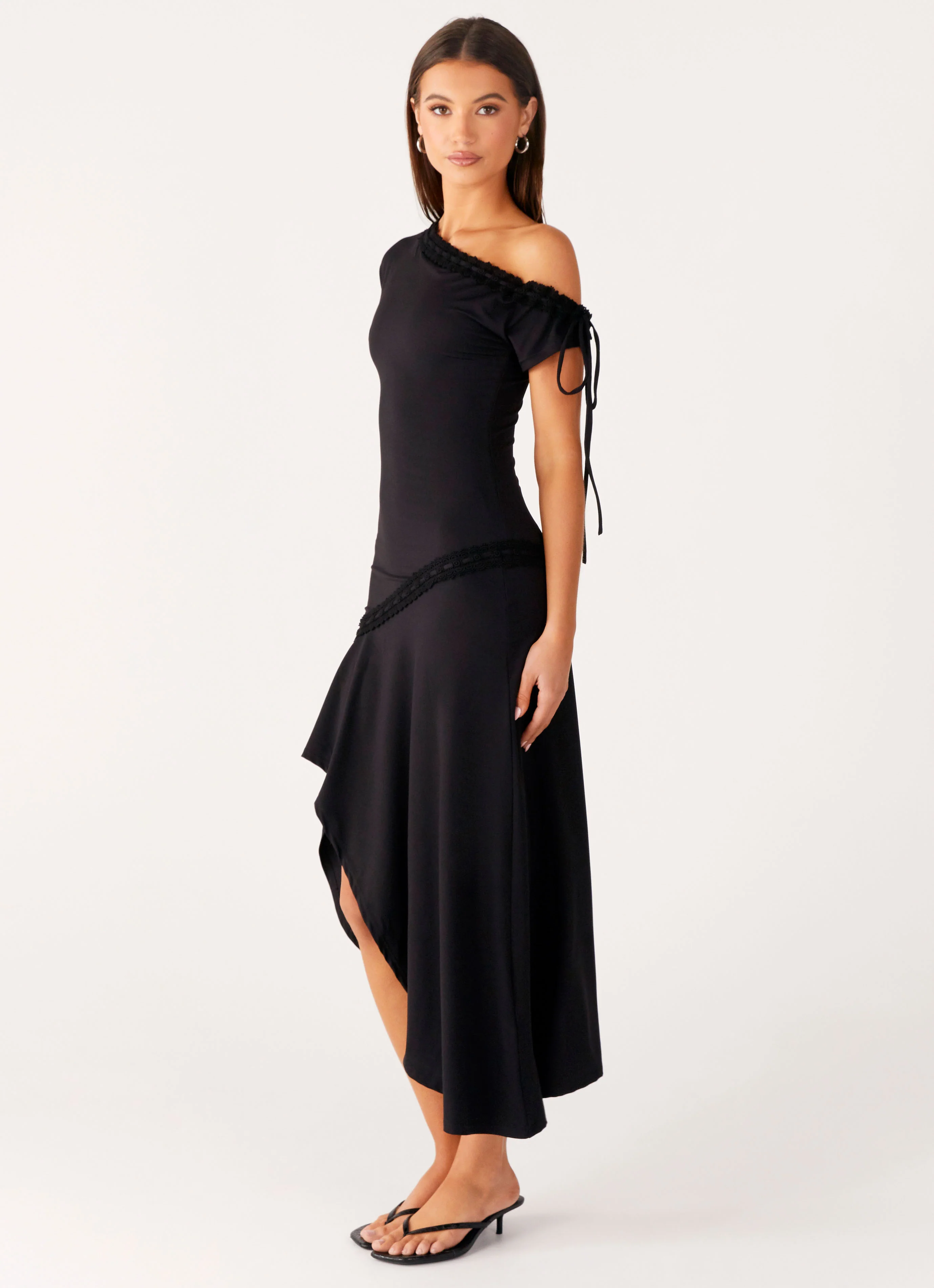 Downtown Midi Dress - Black - Image 5