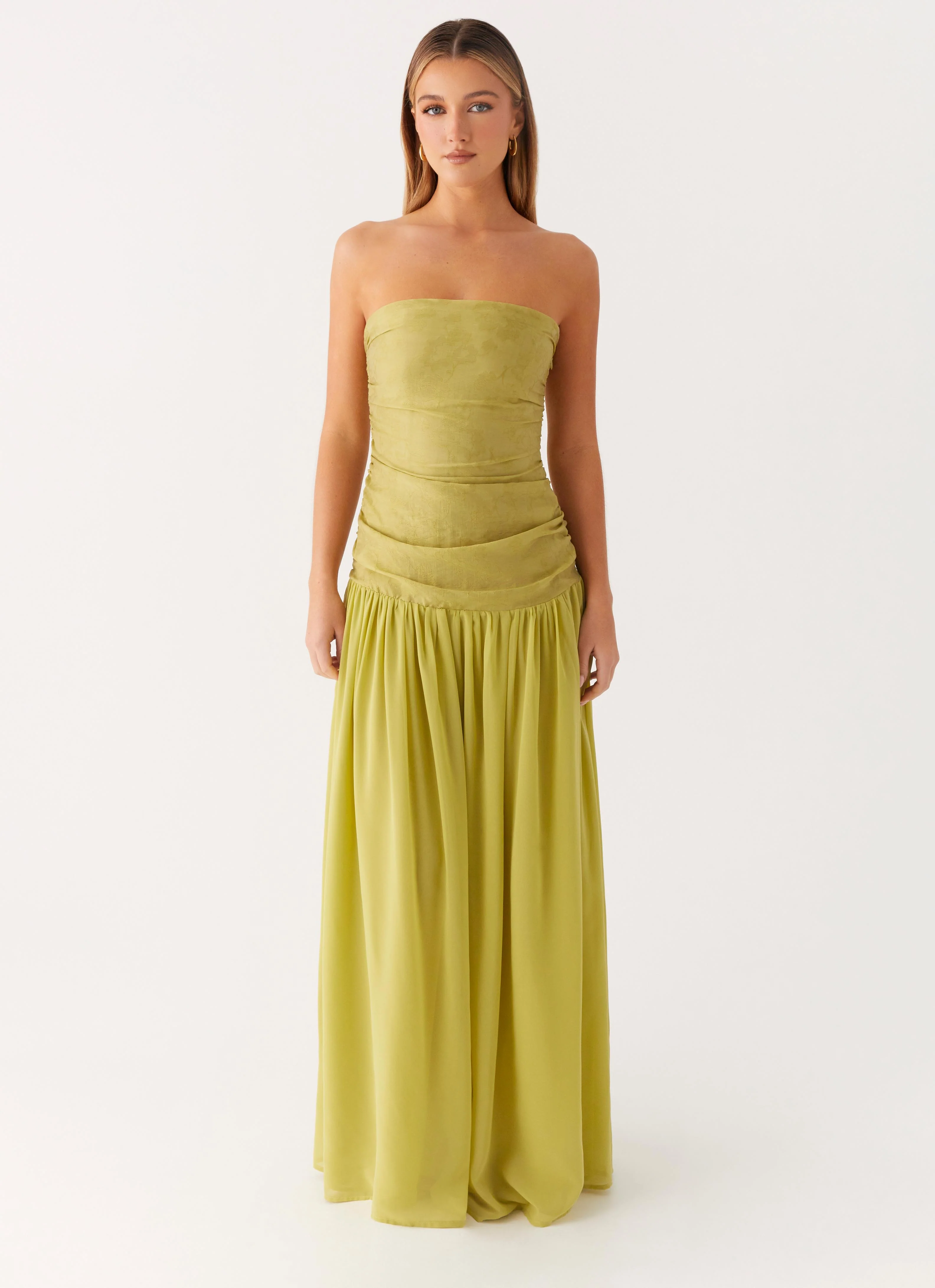Dreamer Maxi Dress - Lime Zest - Image 5