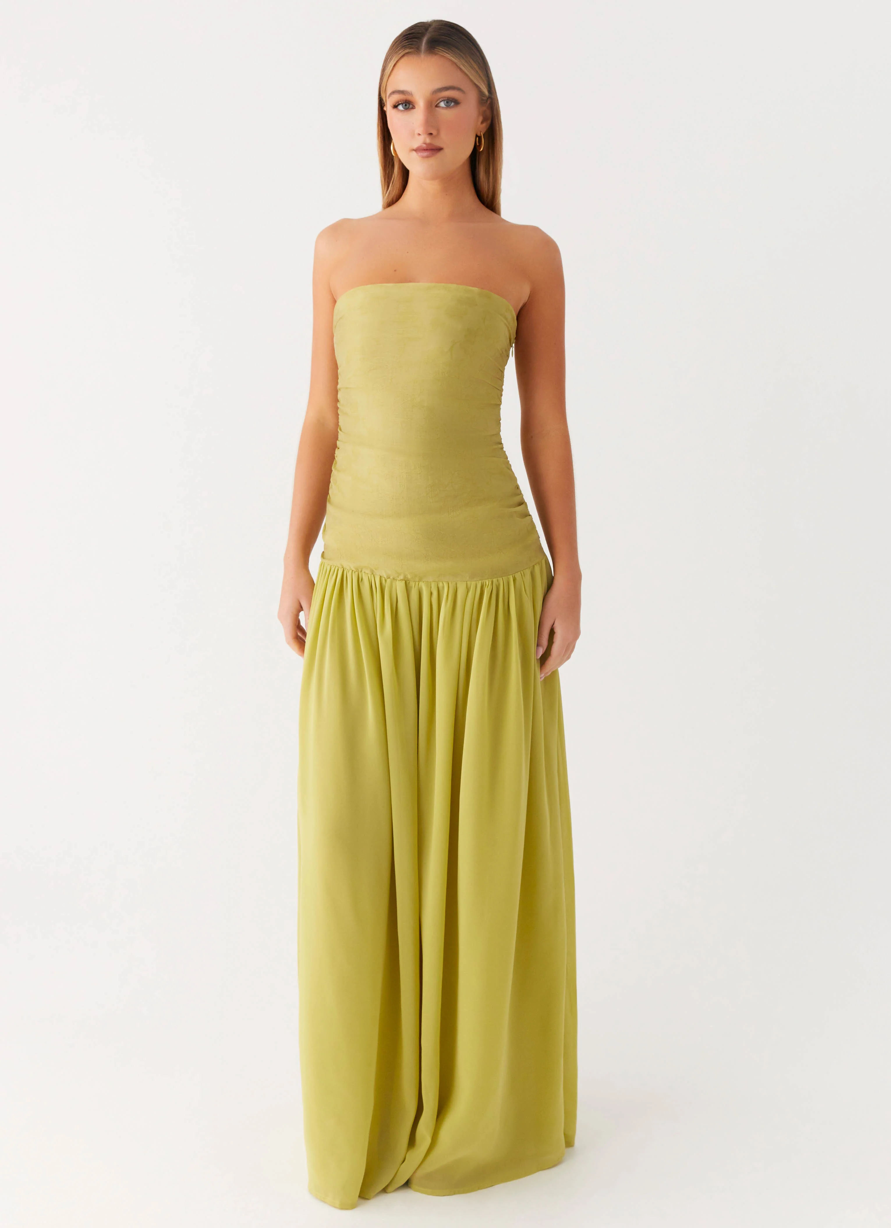 Dreamer Maxi Dress - Lime Zest - Image 6