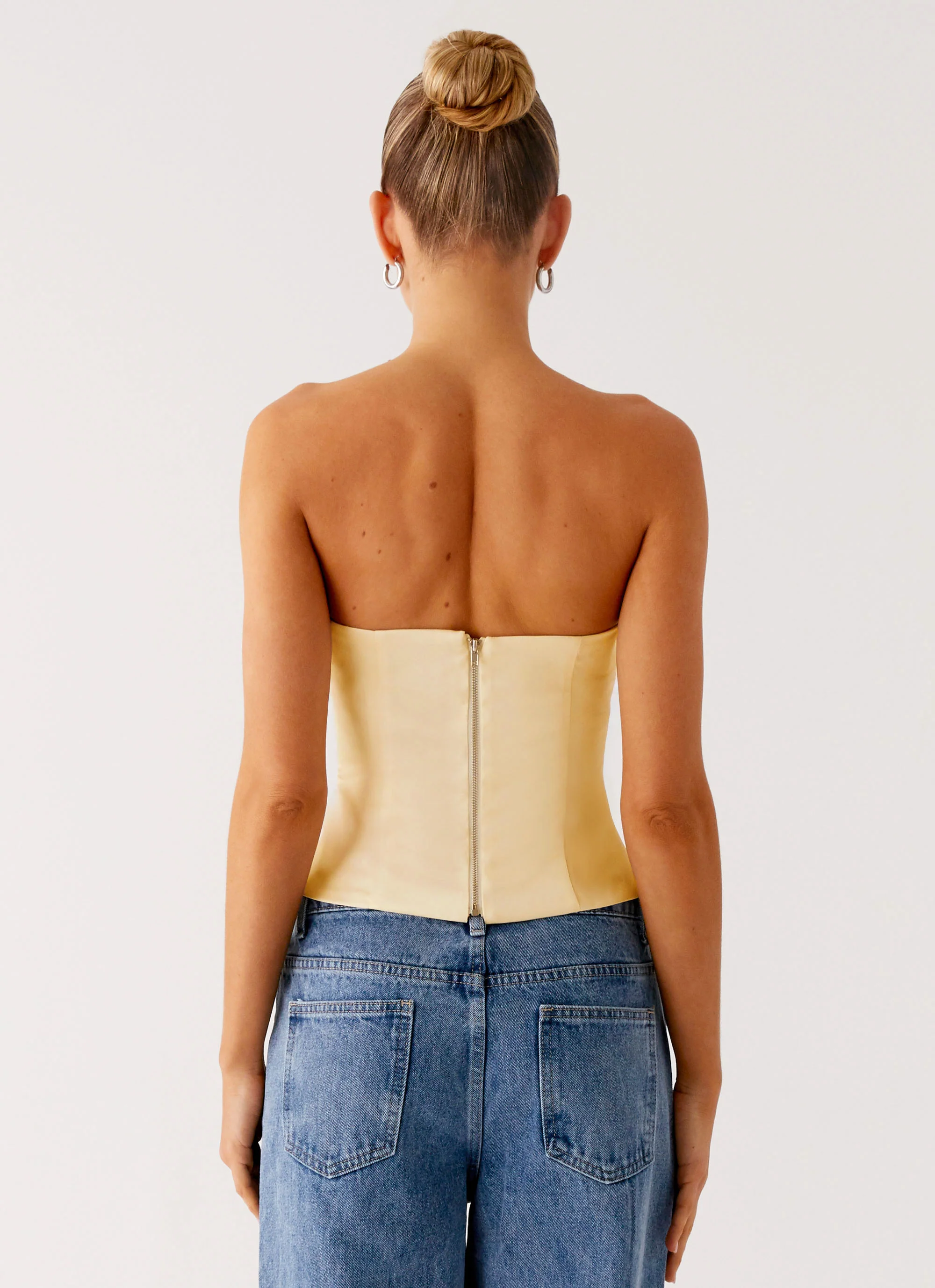 Dreamy Skies Strapless Top - Heirloom Floral - Image 2