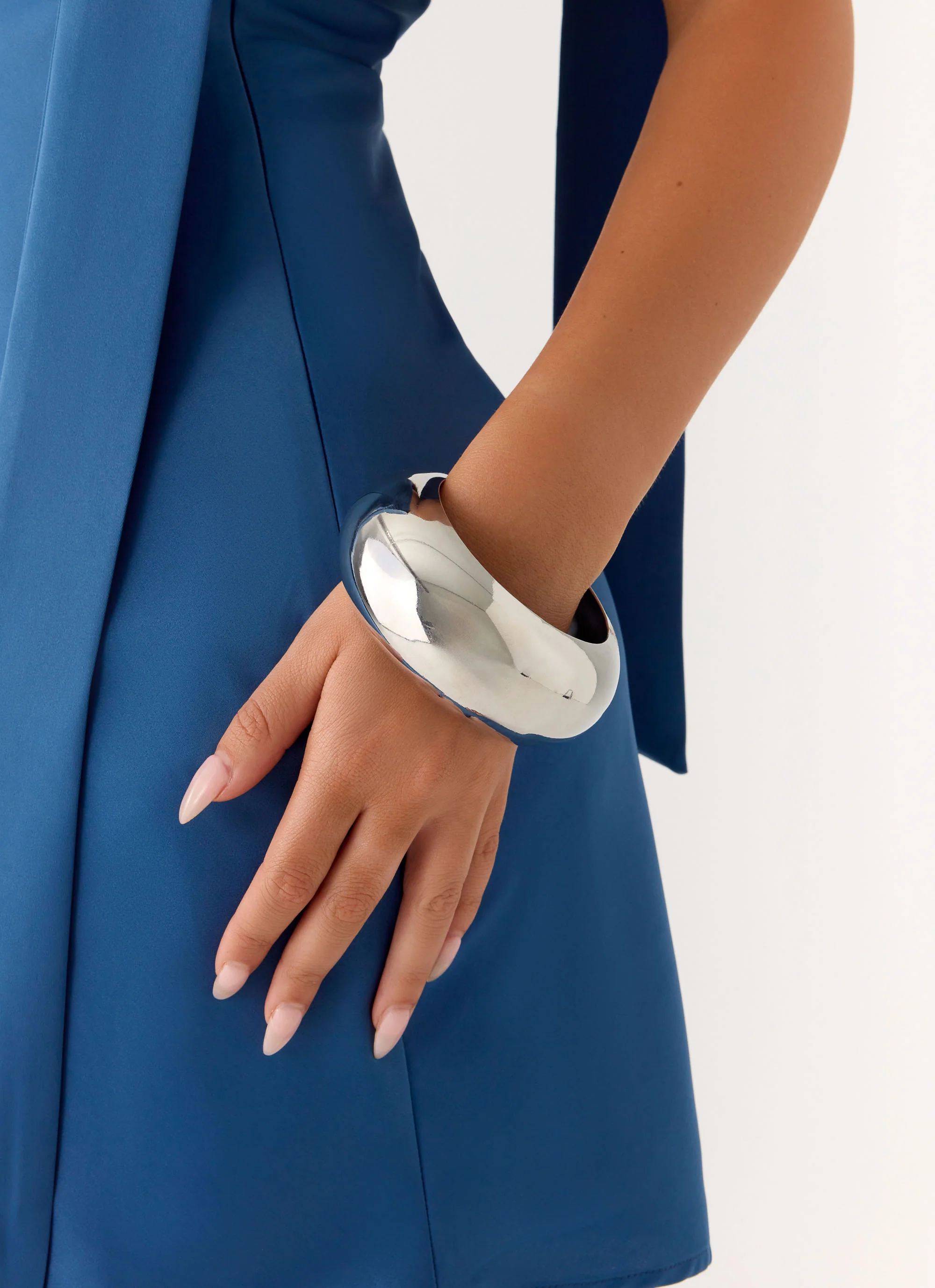 Driftline Bangle - Silver - Image 3