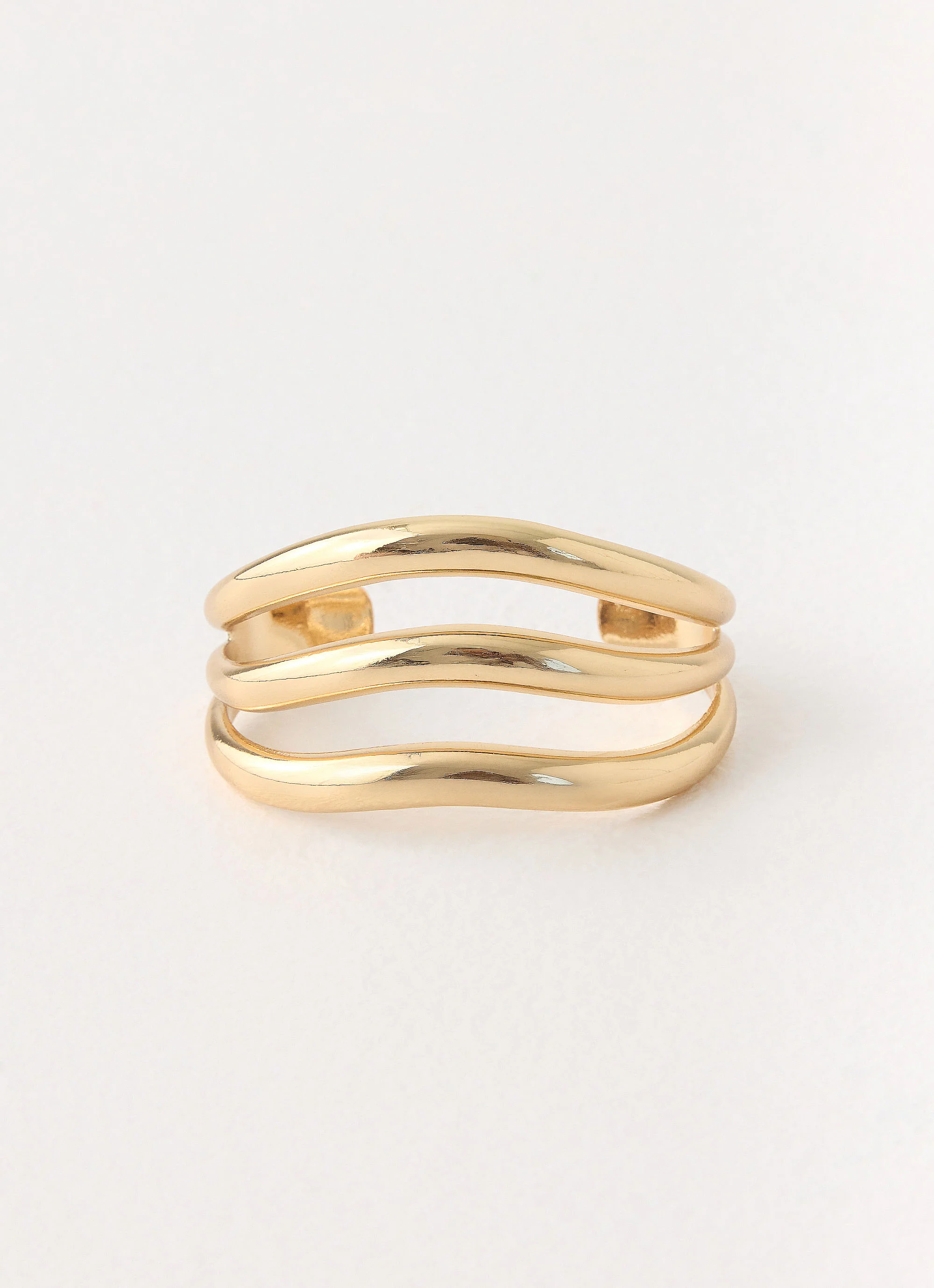 Edgewise Bracelet - Gold - Image 4