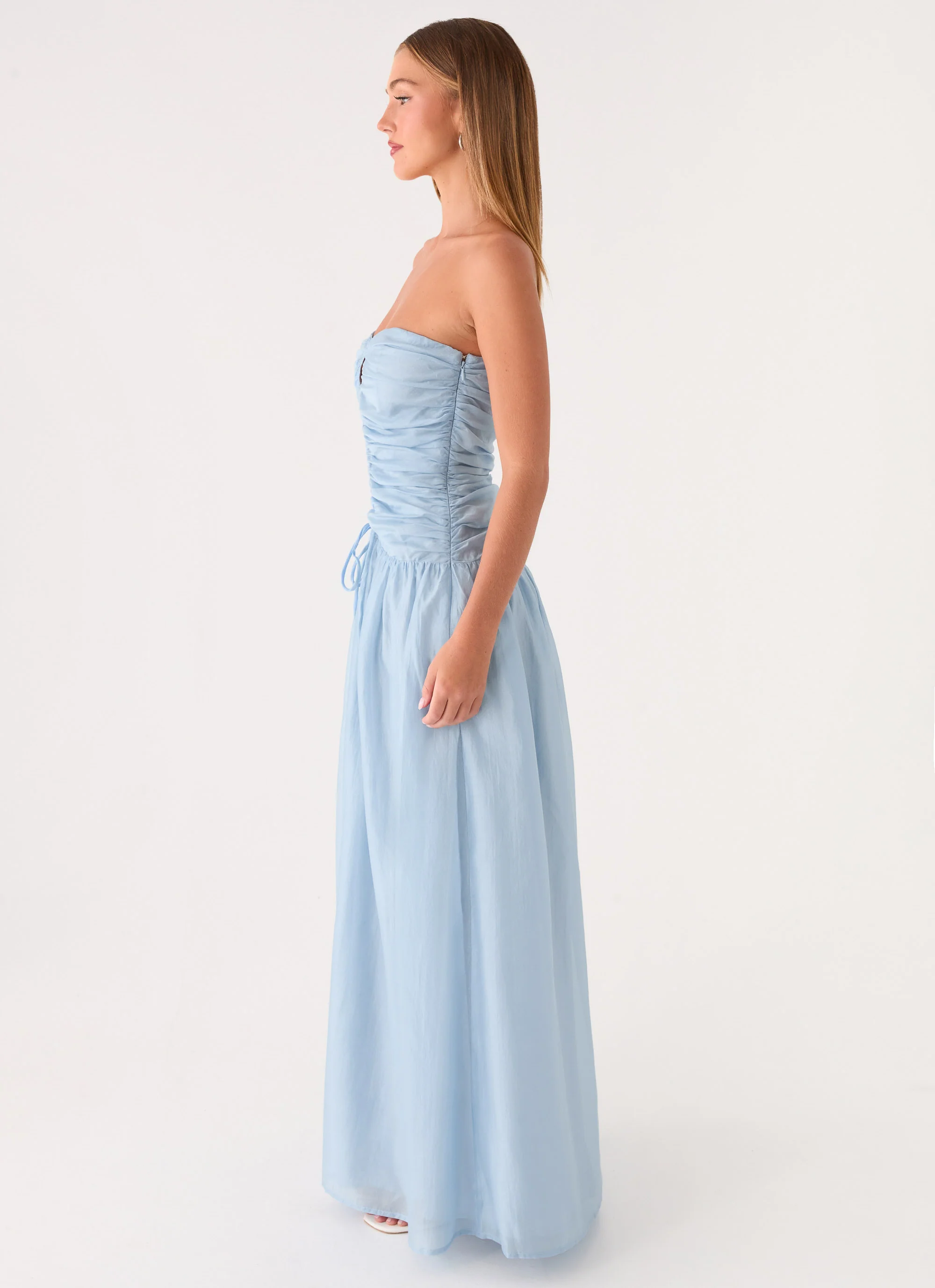 Eirwyn Maxi Dress - Blue - Image 3
