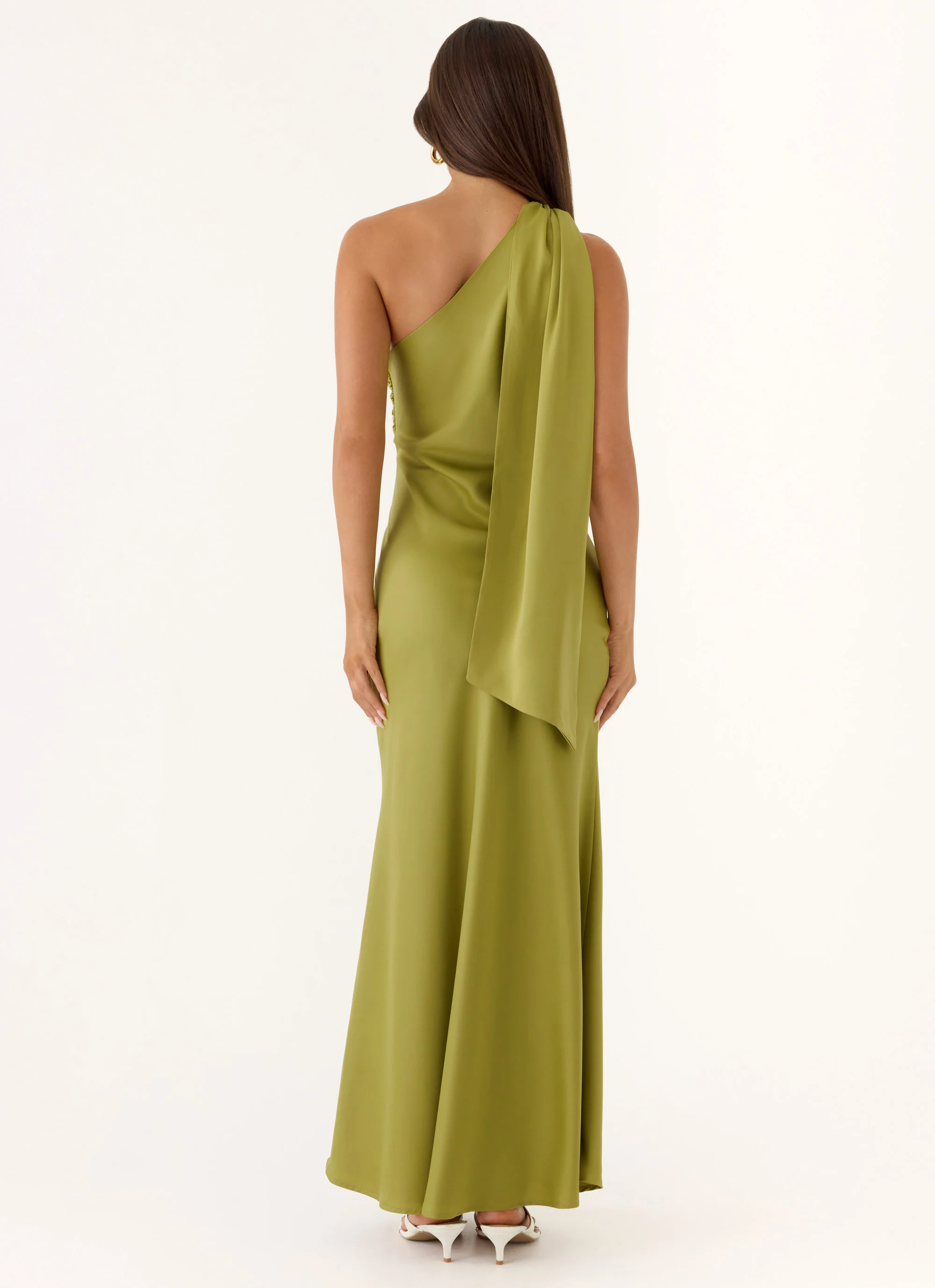 Elena Maxi Dress - Fern Green - Image 3